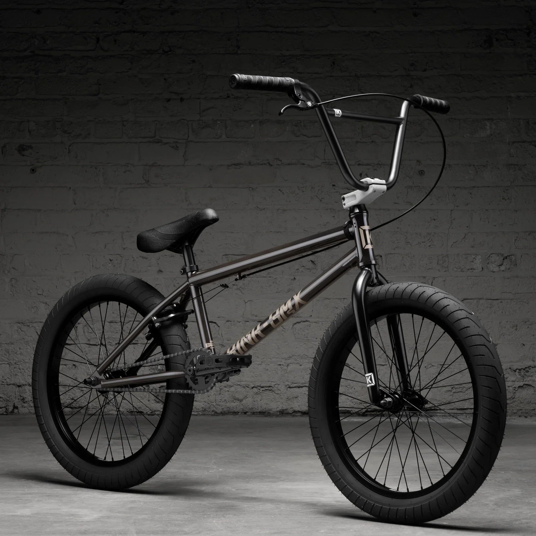 Kink 2026 Launch Complete BMX Bike - Translucent Black
