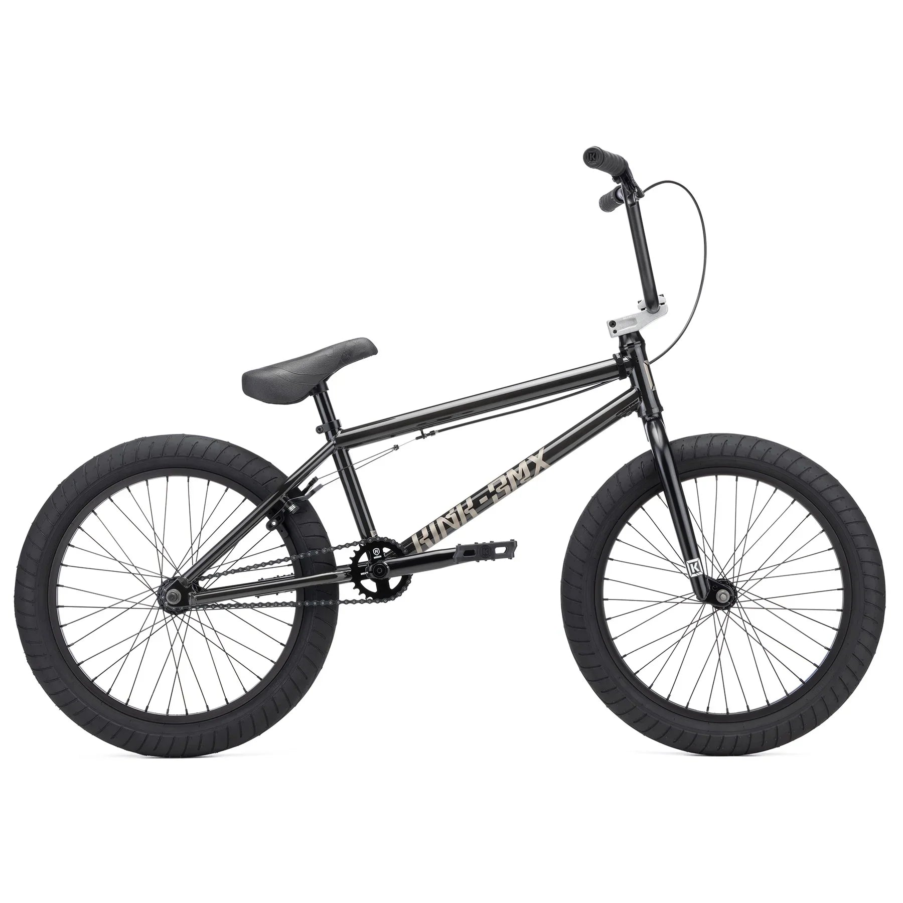 Kink 2026 Launch Complete BMX Bike - Translucent Black
