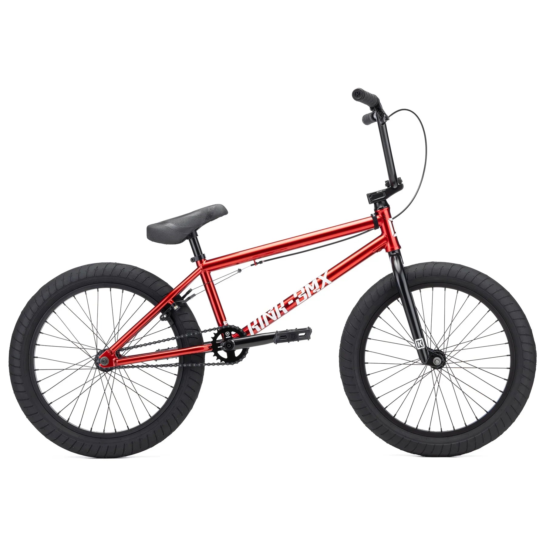 Kink 2026 Launch Complete BMX Bike - Mirror Red