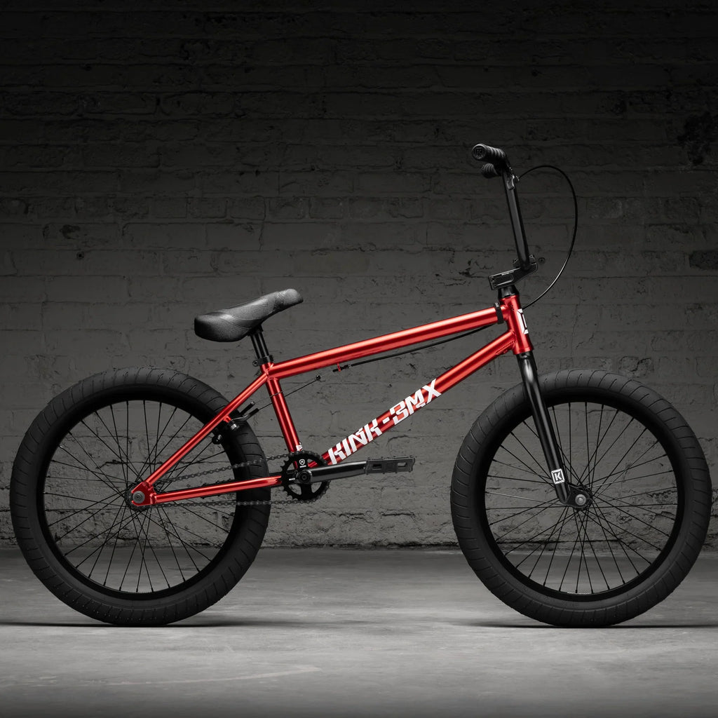 Kink 2026 Launch Complete BMX Bike - Mirror Red
