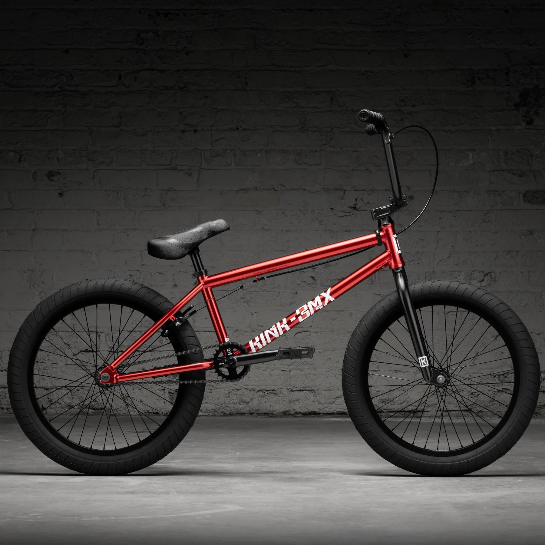 Kink 2026 Launch Complete BMX Bike - Mirror Red