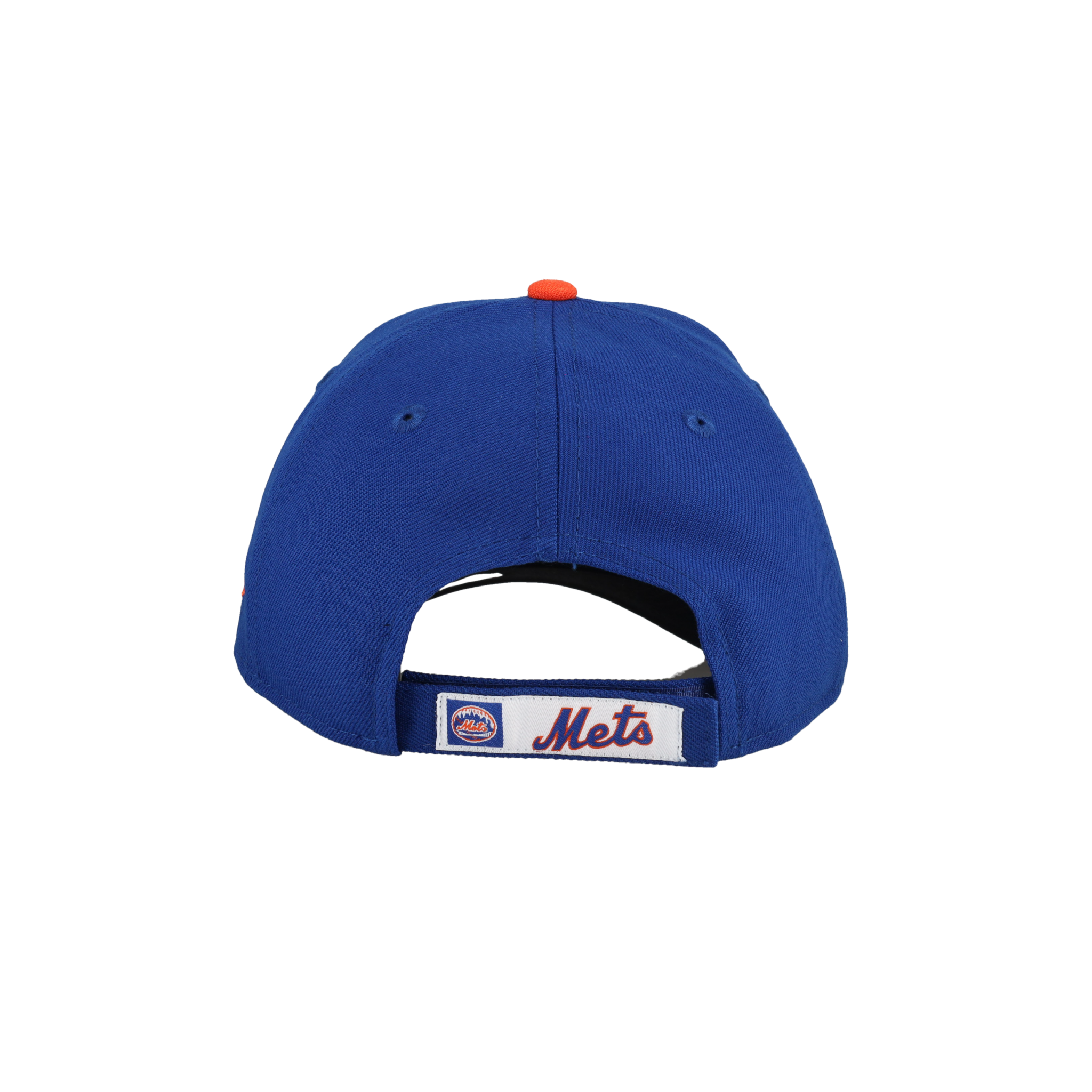 New York Mets New Era 9Forty Dad Hat Velcro (Royal/Orange)