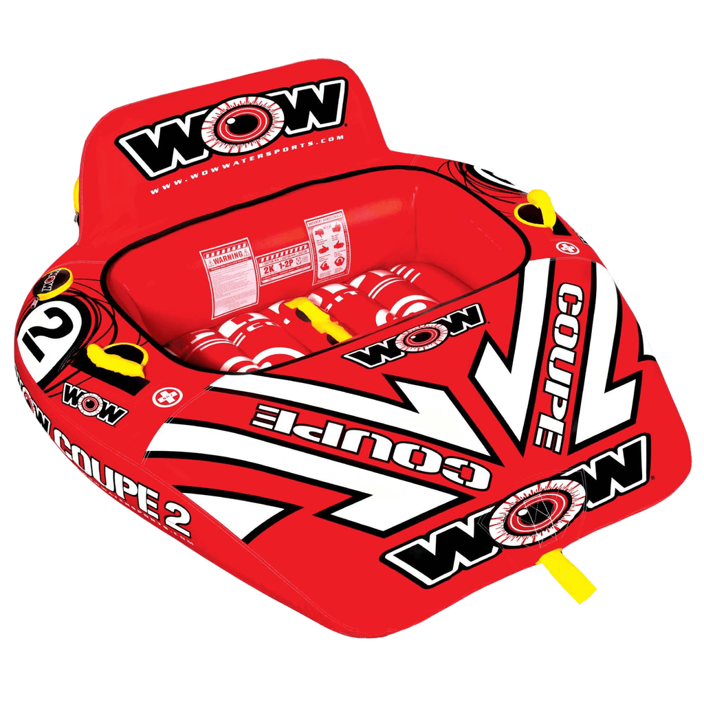 WOW Watersports Coupe Cockpit 1 - 2 Person Inflatable Towable Cockpit Tube