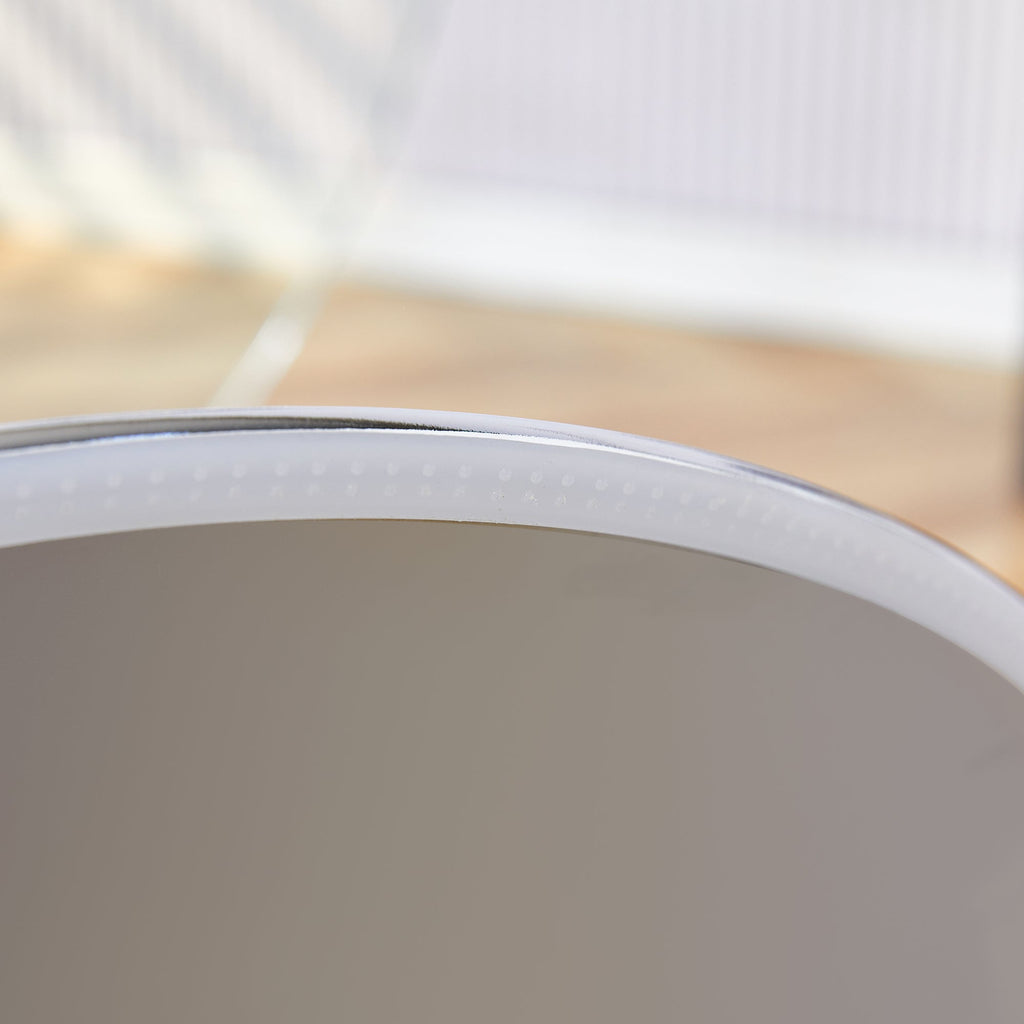 Modern Minimalist Circular Dining Table with Glass Top and Electroplated Silver Metal Legs for Restaurants and Living Rooms