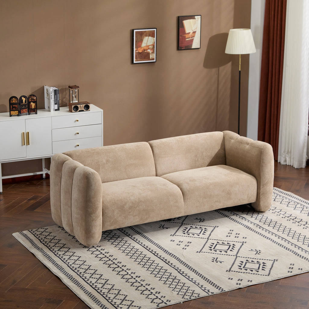 Tonson 83' 3-Seater Sofa,Wave Design, Living Rooms,Bedrooms,Apartment Office,Nomad