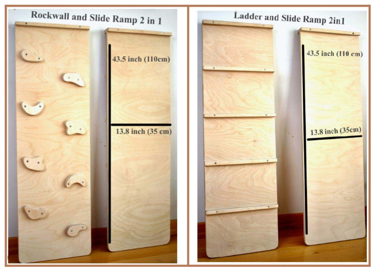 Foldable Climbing Triangle with Ramp