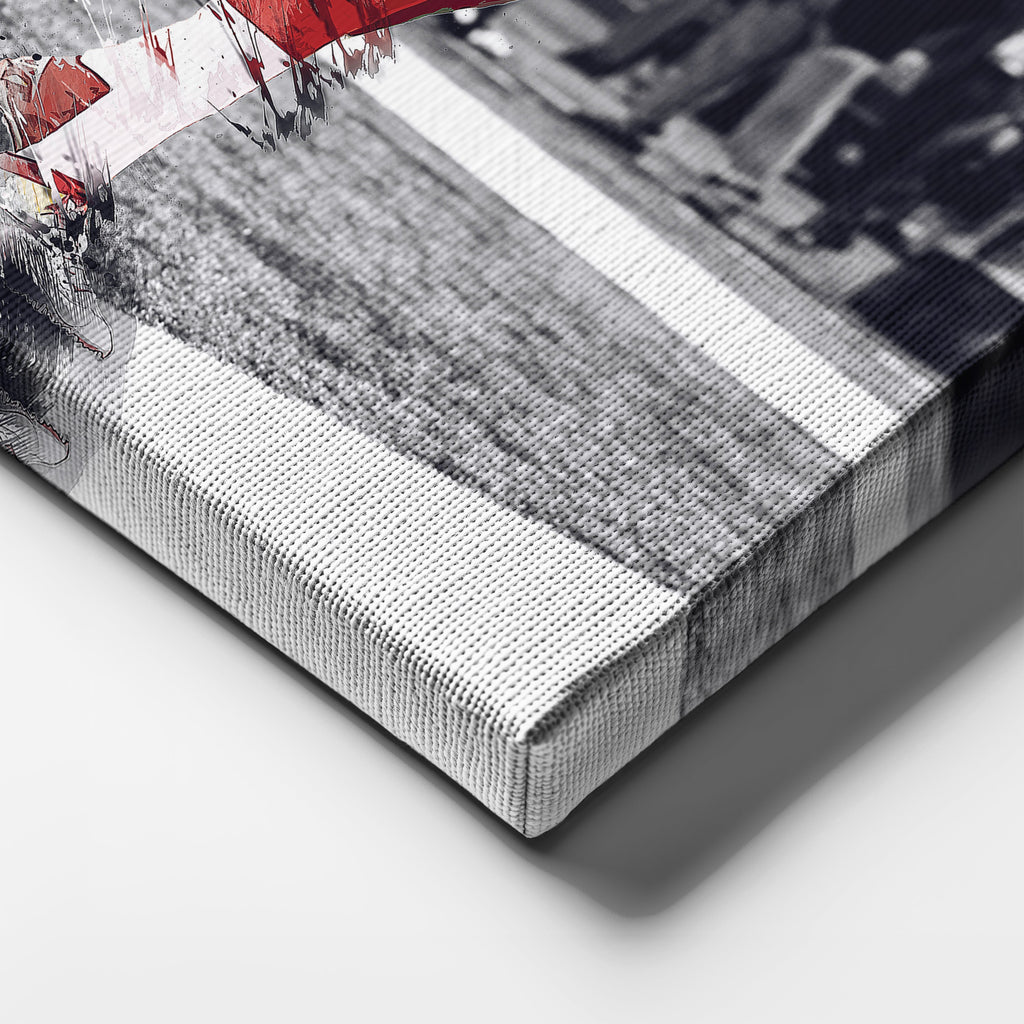 Colin Kaepernick Canvas Art – 49ers Celebration Wall Decor