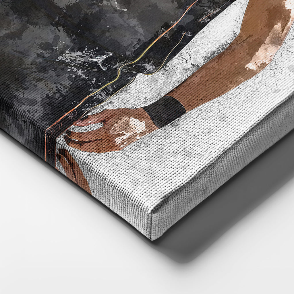 Kevin Durant & Devin Booker Canvas Art – Phoenix Suns Wall Decor