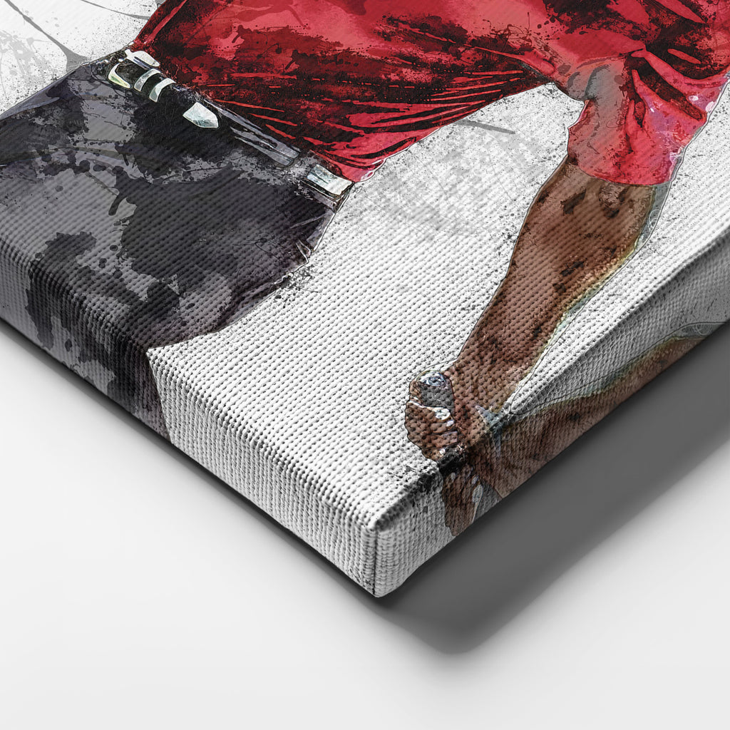 Tiger Woods Canvas Art – Masters Celebration Wall Decor