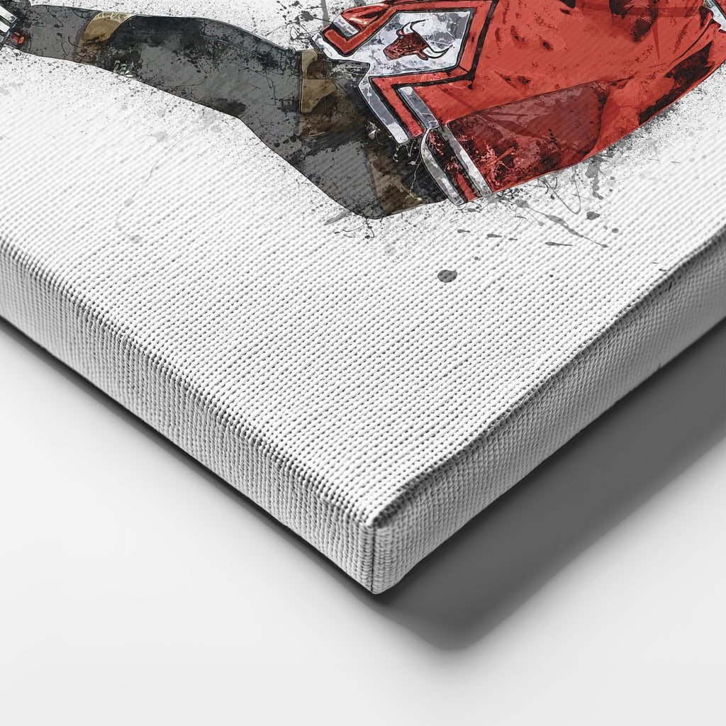 Derrick Rose Canvas Art – Chicago Bulls Wall Decor