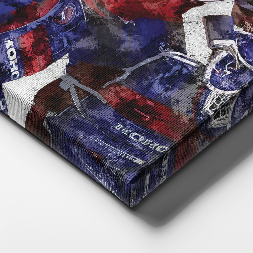 Patrick Roy Canvas Art – Montreal Canadiens Wall Decor