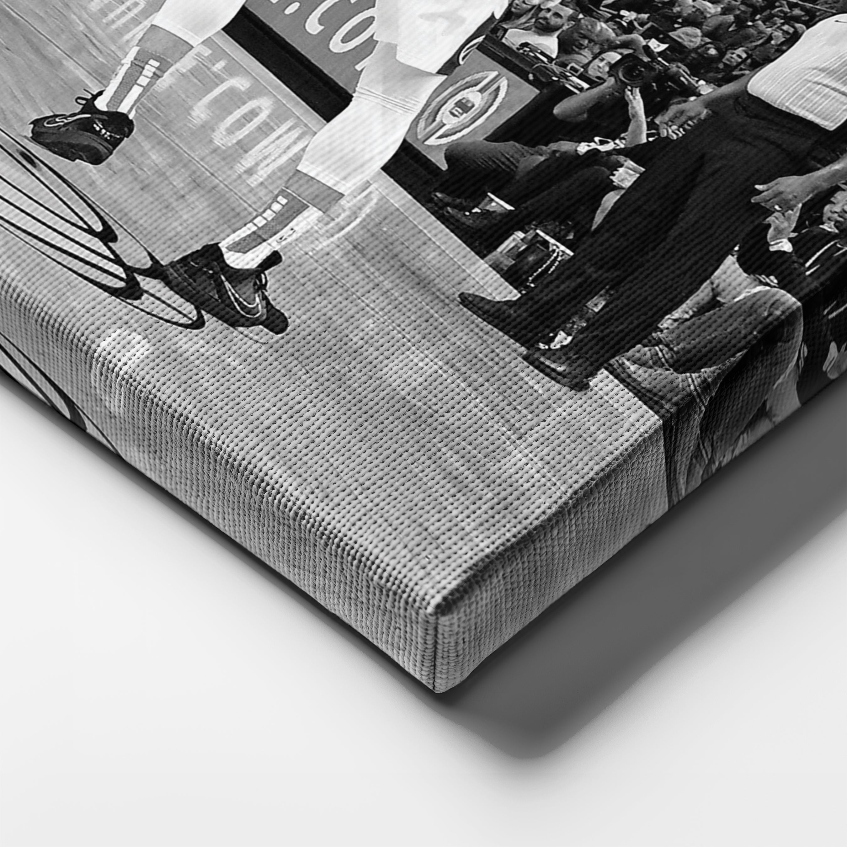 Tyler Herro Canvas Art – Clutch Shot Basketball Decor