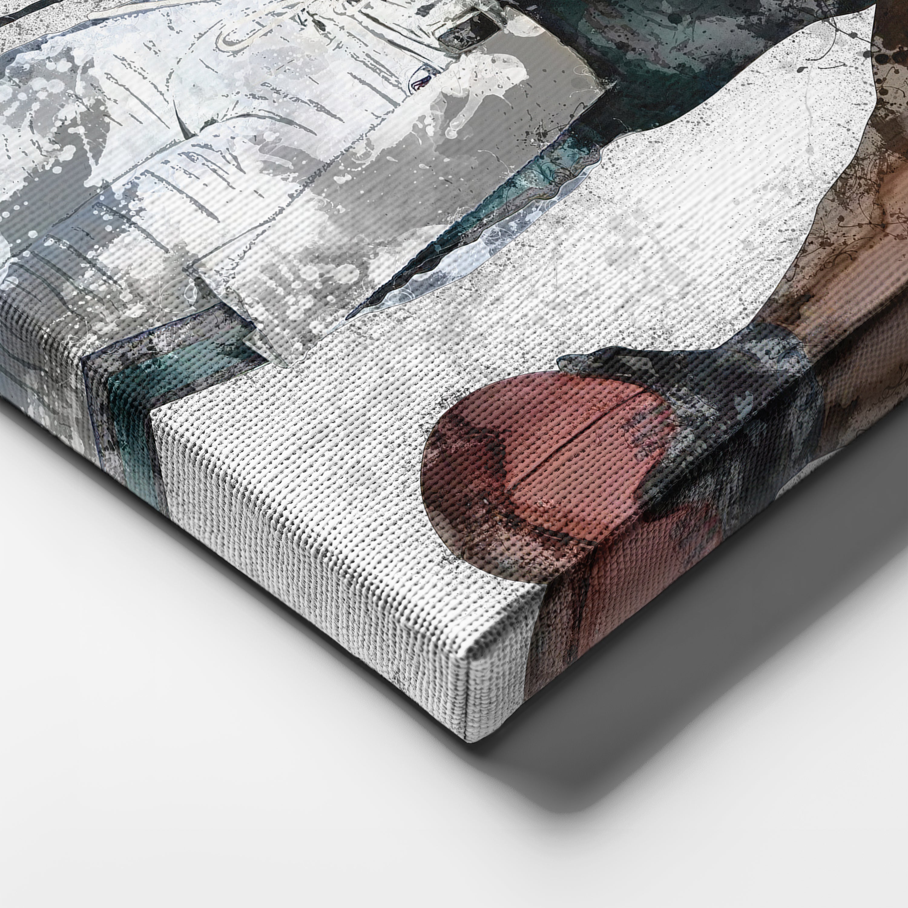 Brian Dawkins Canvas Art – Philadelphia Eagles Wall Decor