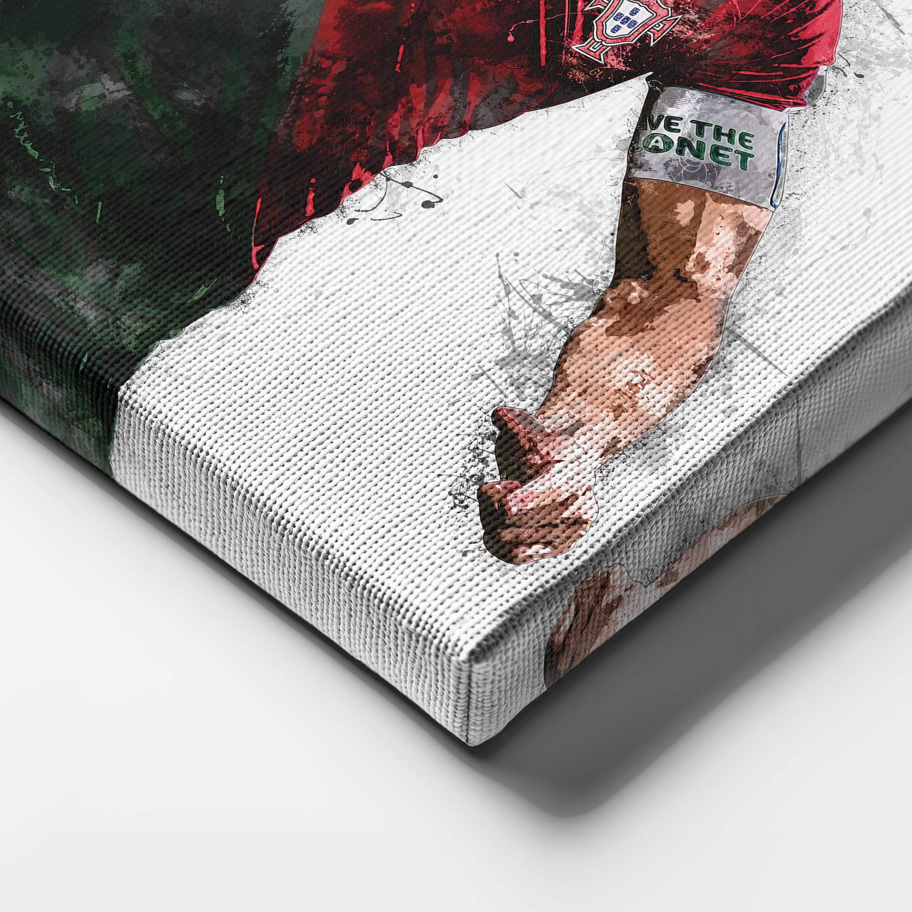 Cristiano Ronaldo Canvas Art – Portugal National Team Wall Decor