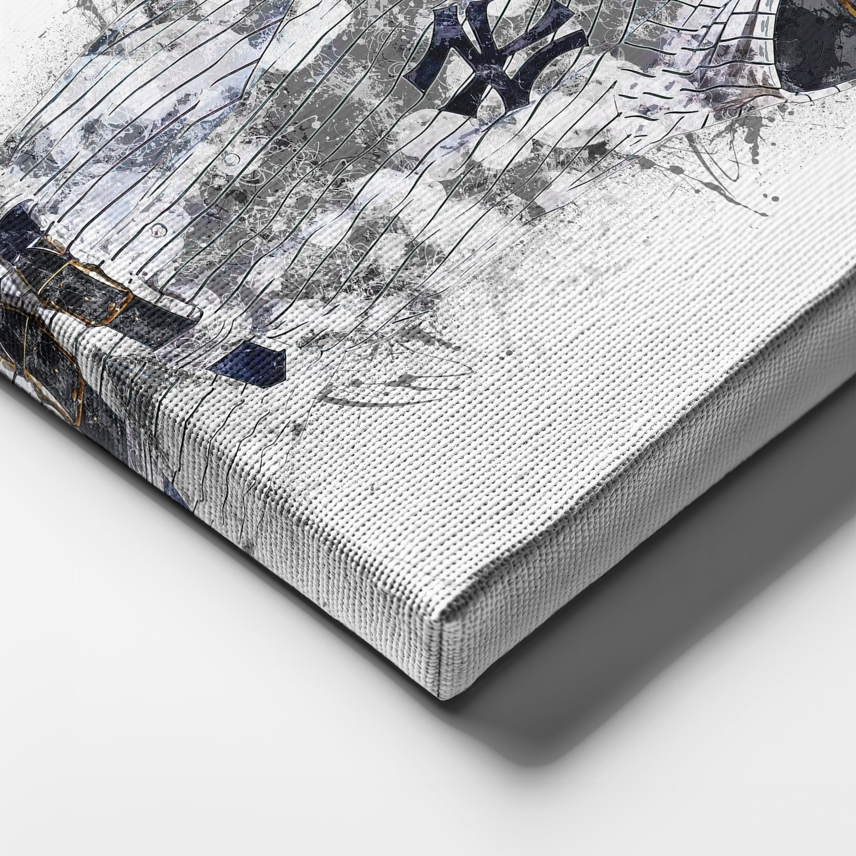 Derek Jeter Canvas Art – New York Yankees Wall Decor