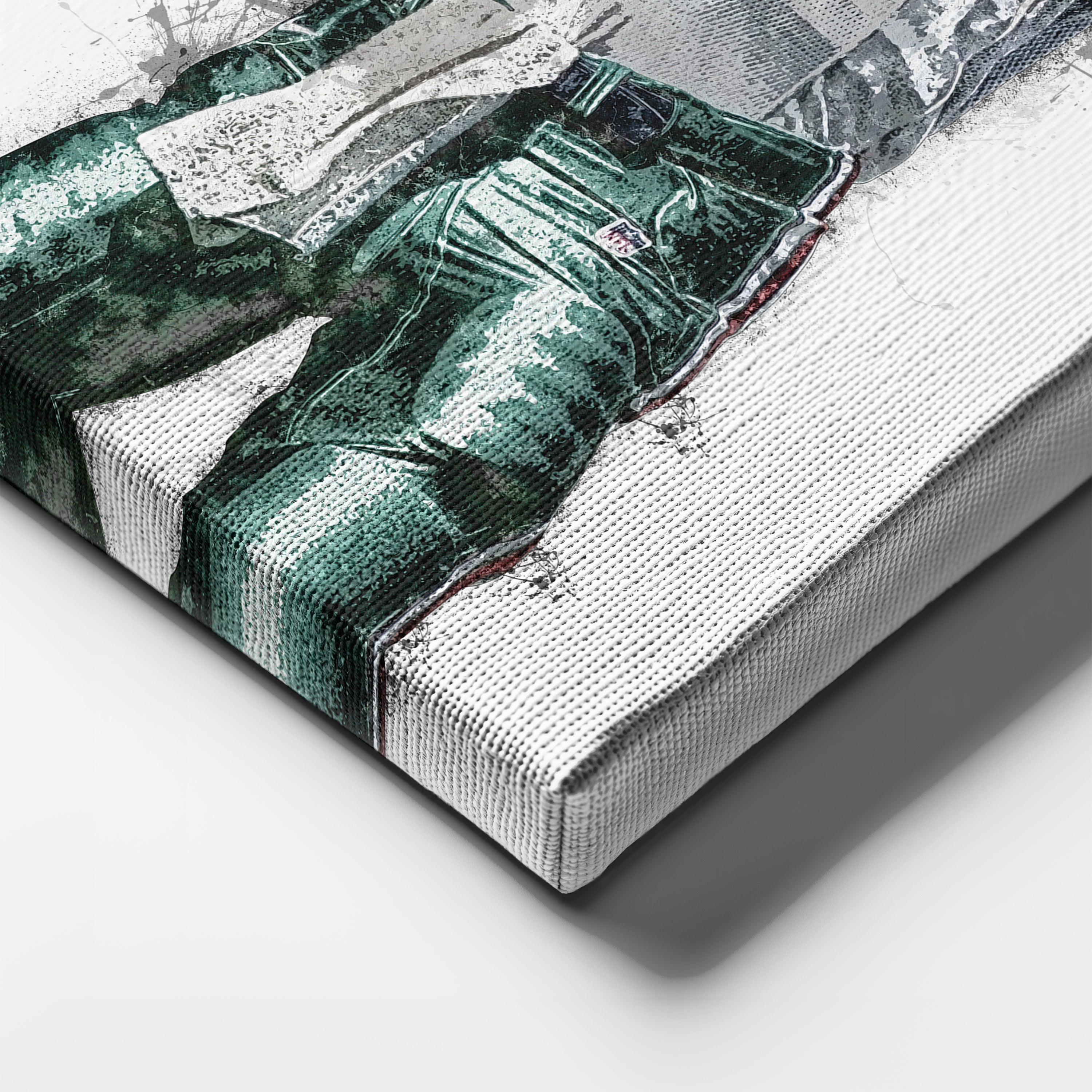 Dan Marino Canvas Art – Miami Dolphins Wall Decor