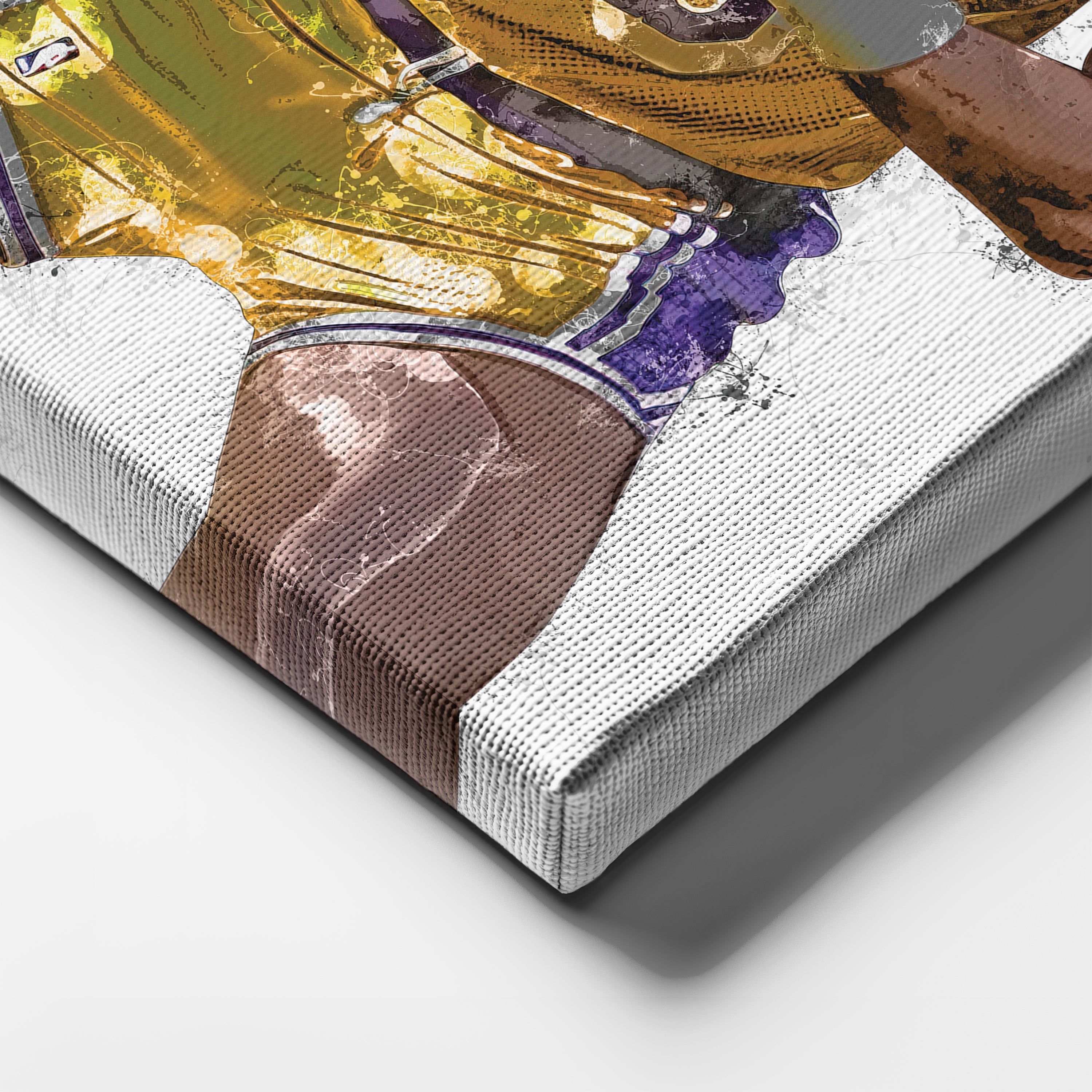 Kareem Abdul-Jabbar Canvas Art – Los Angeles Lakers Wall Decor