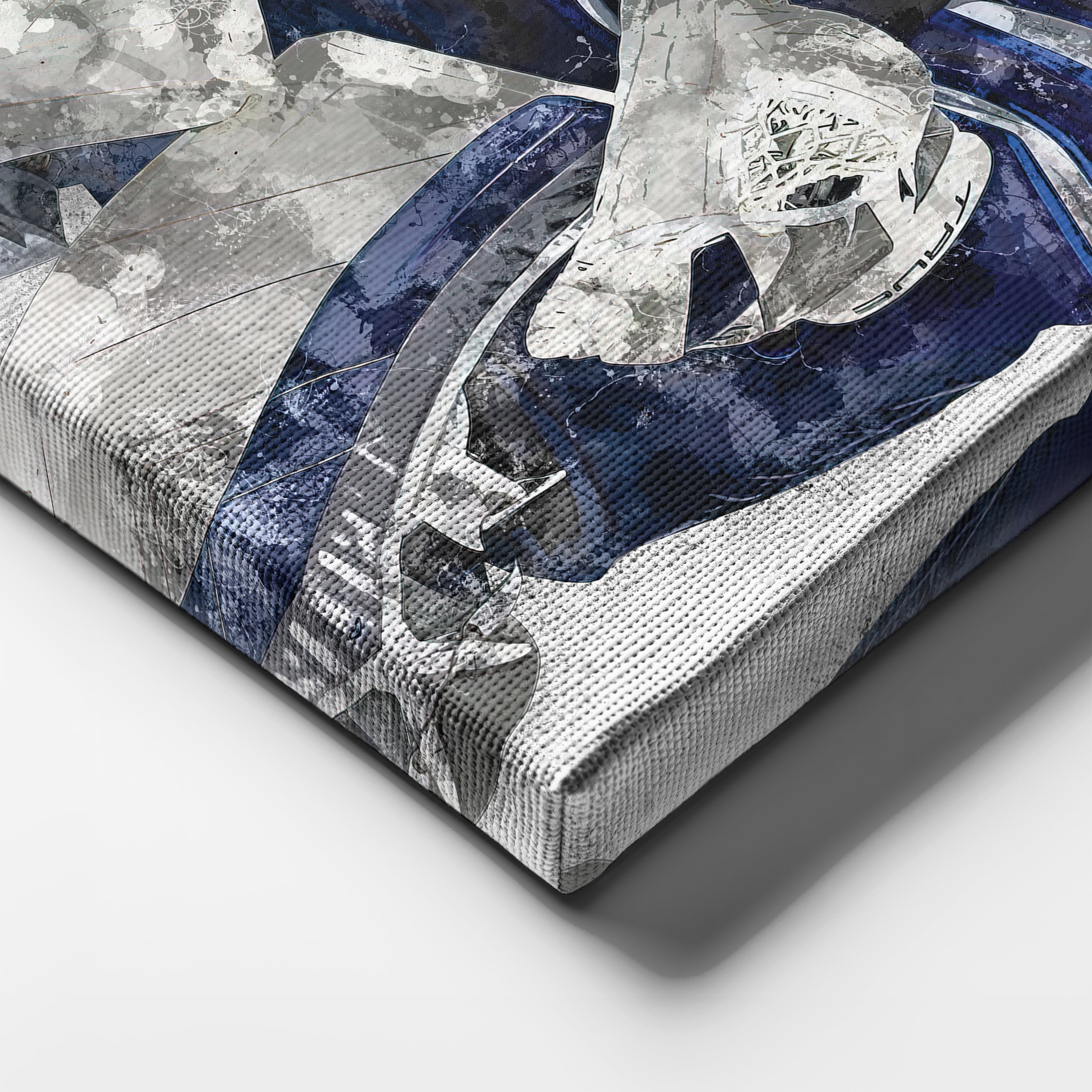 Connor Hellebuyck Canvas Art – Winnipeg Jets Wall Decor