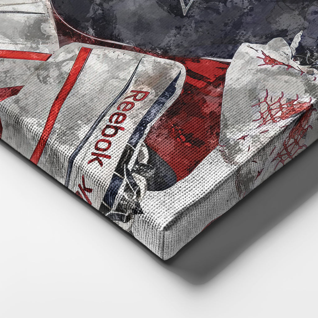 Sergei Bobrovsky Canvas Art – Columbus Blue Jackets Wall Decor