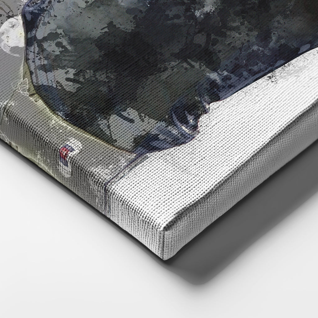 Steve McNair Canvas Art – Tennessee Titans Wall Decor