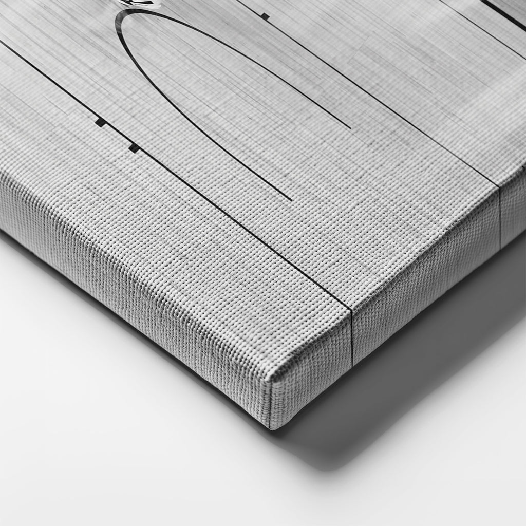 Anthony Davis Buzzer Beater Canvas Art - Lakers Wall Decor