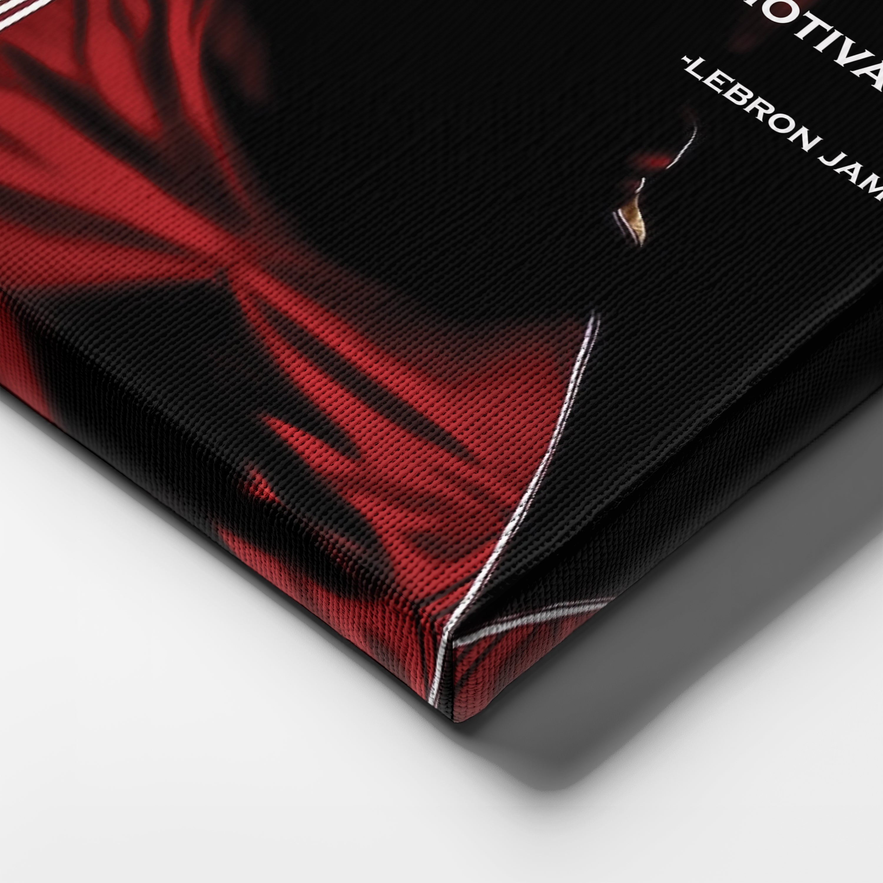 LeBron James Canvas Print – Cleveland Cavaliers Basketball Quote Wall Art Decor