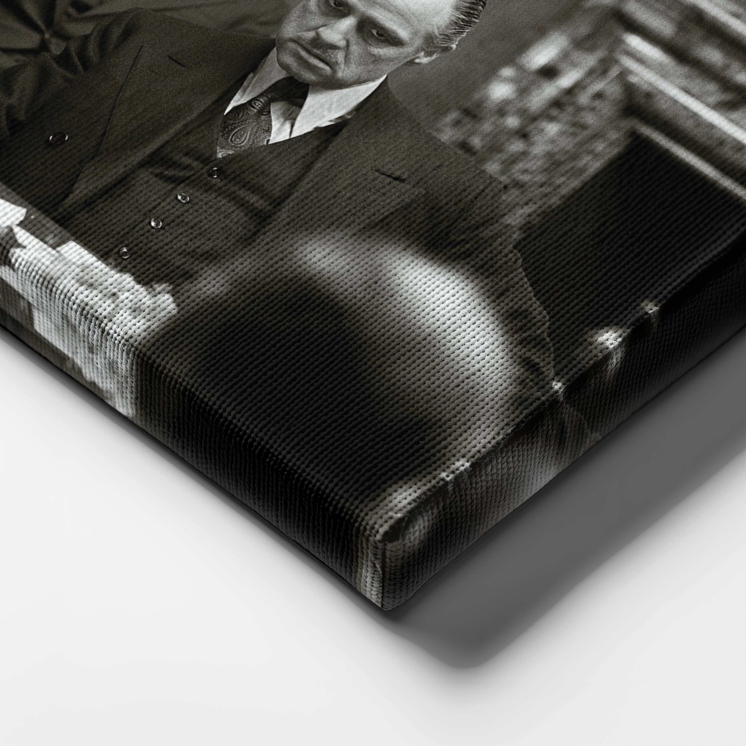 The Godfather Quote Canvas Art – Vito Corleone Decor