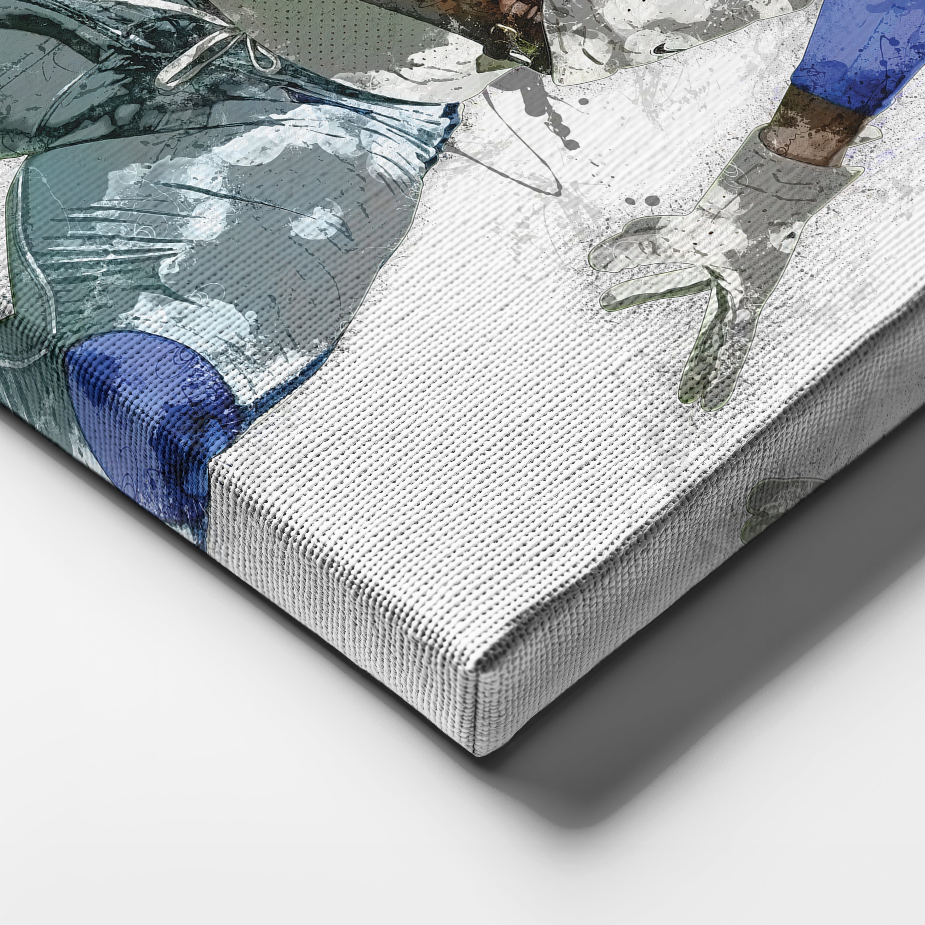 CeeDee Lamb Canvas Art – Dallas Cowboys Wall Decor