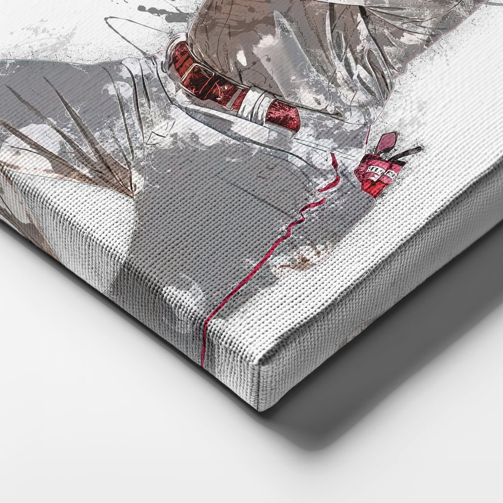 Trea Turner Canvas Art – Philadelphia Phillies Wall Decor