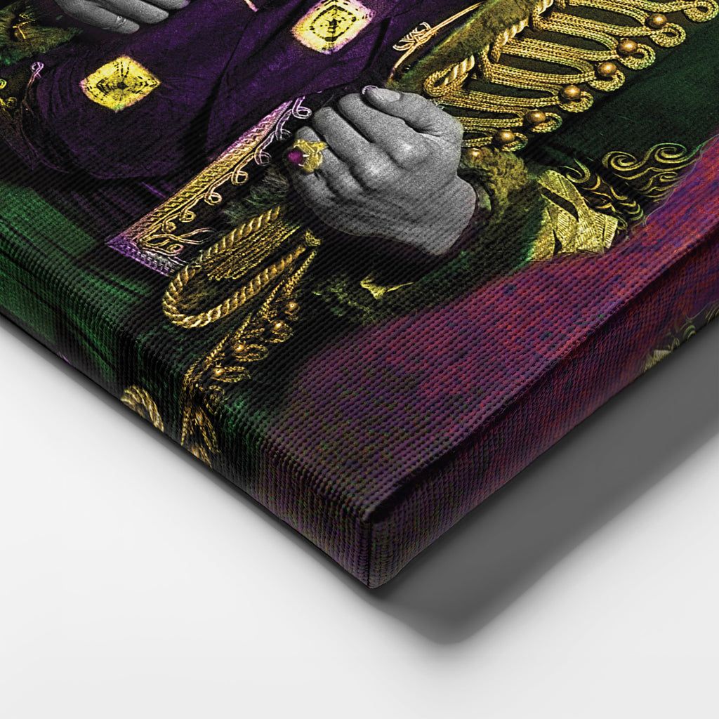 Jimi Hendrix Canvas Print – Guitarist & Singer Wall Art for Home Music Decor