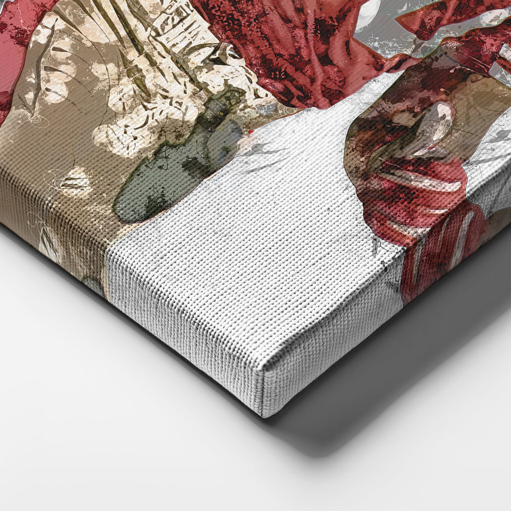 Jerry Rice Canvas Art – San Francisco 49ers Wall Decor