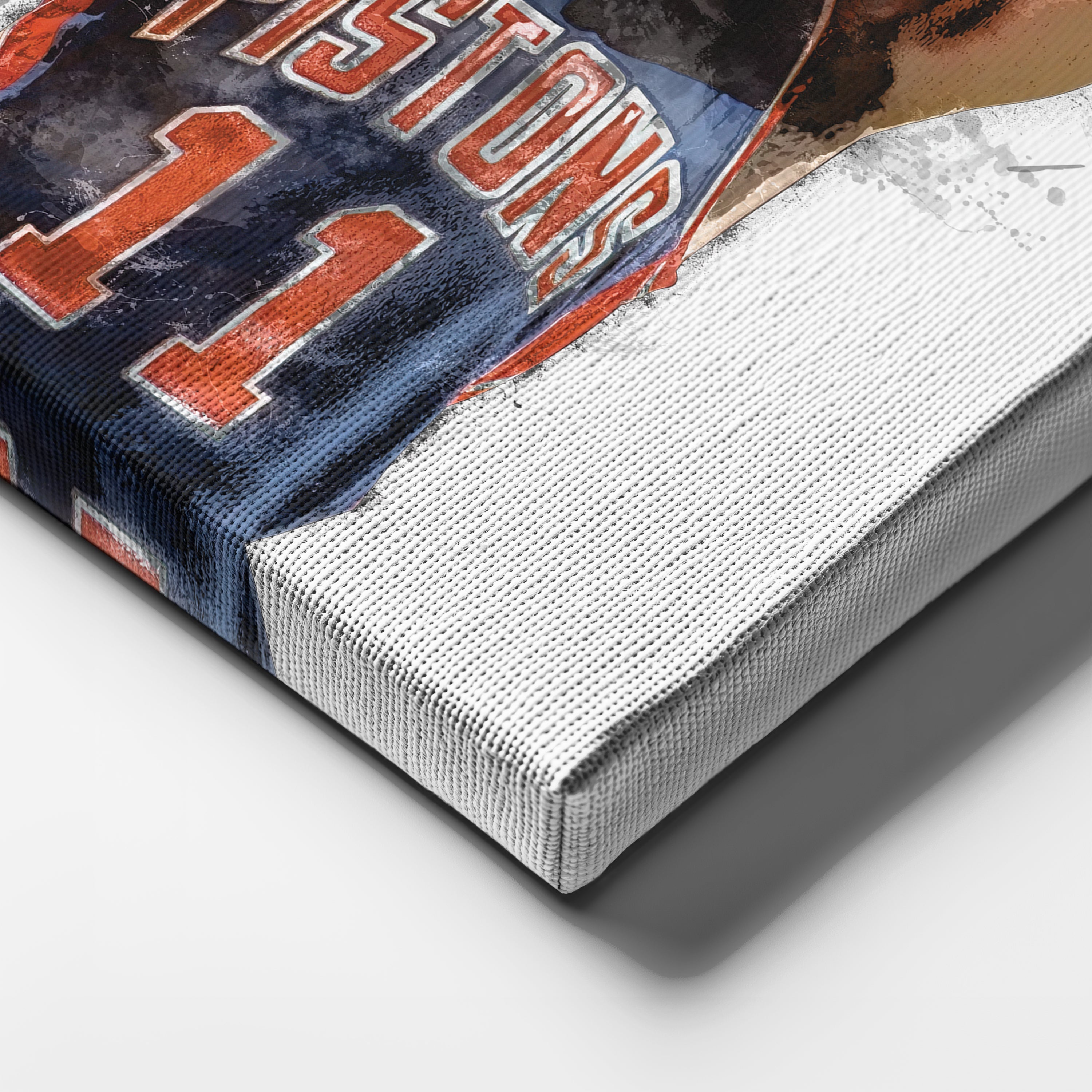 Isiah Thomas Canvas Art – Detroit Pistons Wall Decor