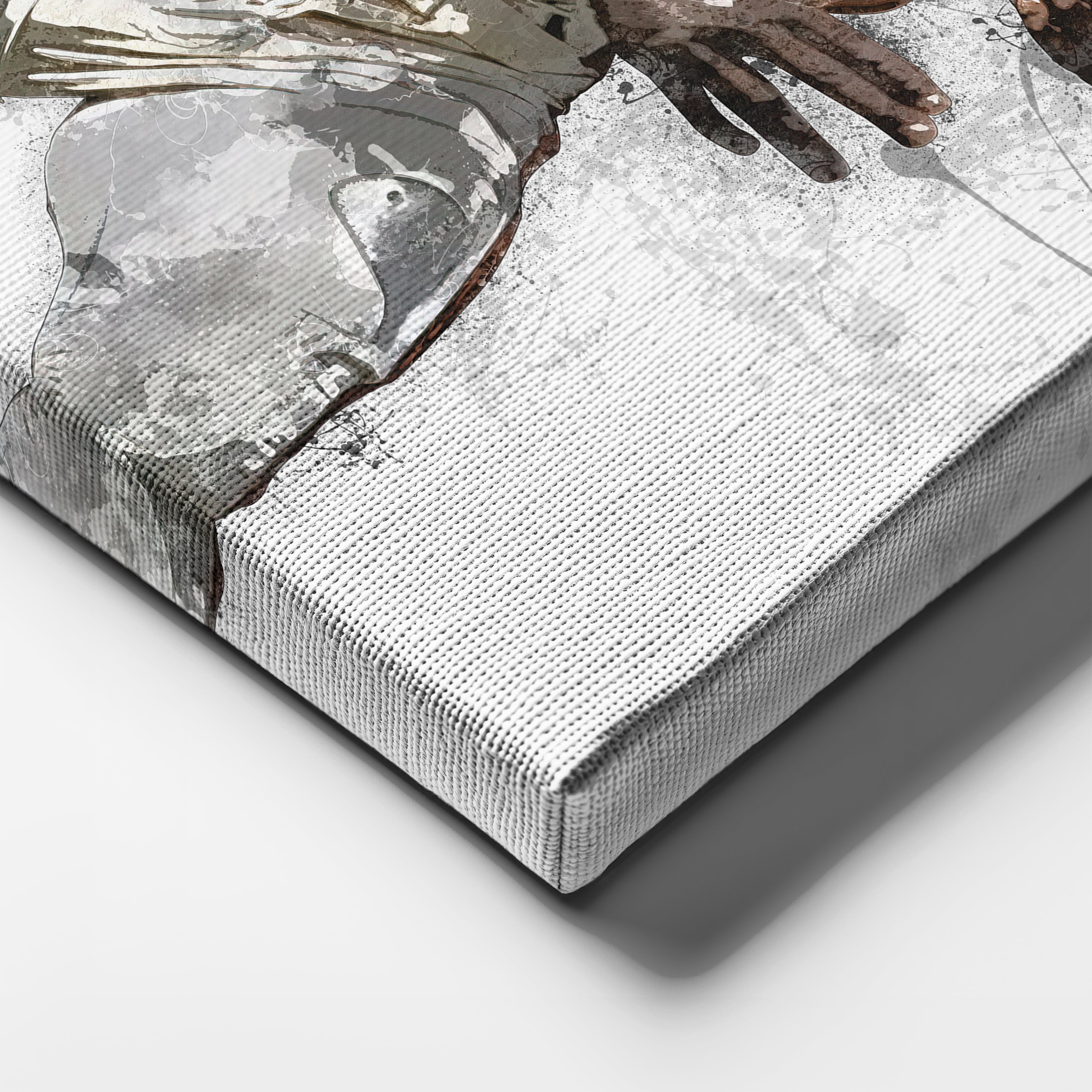 Jim Brown Canvas Art – Cleveland Browns Wall Decor