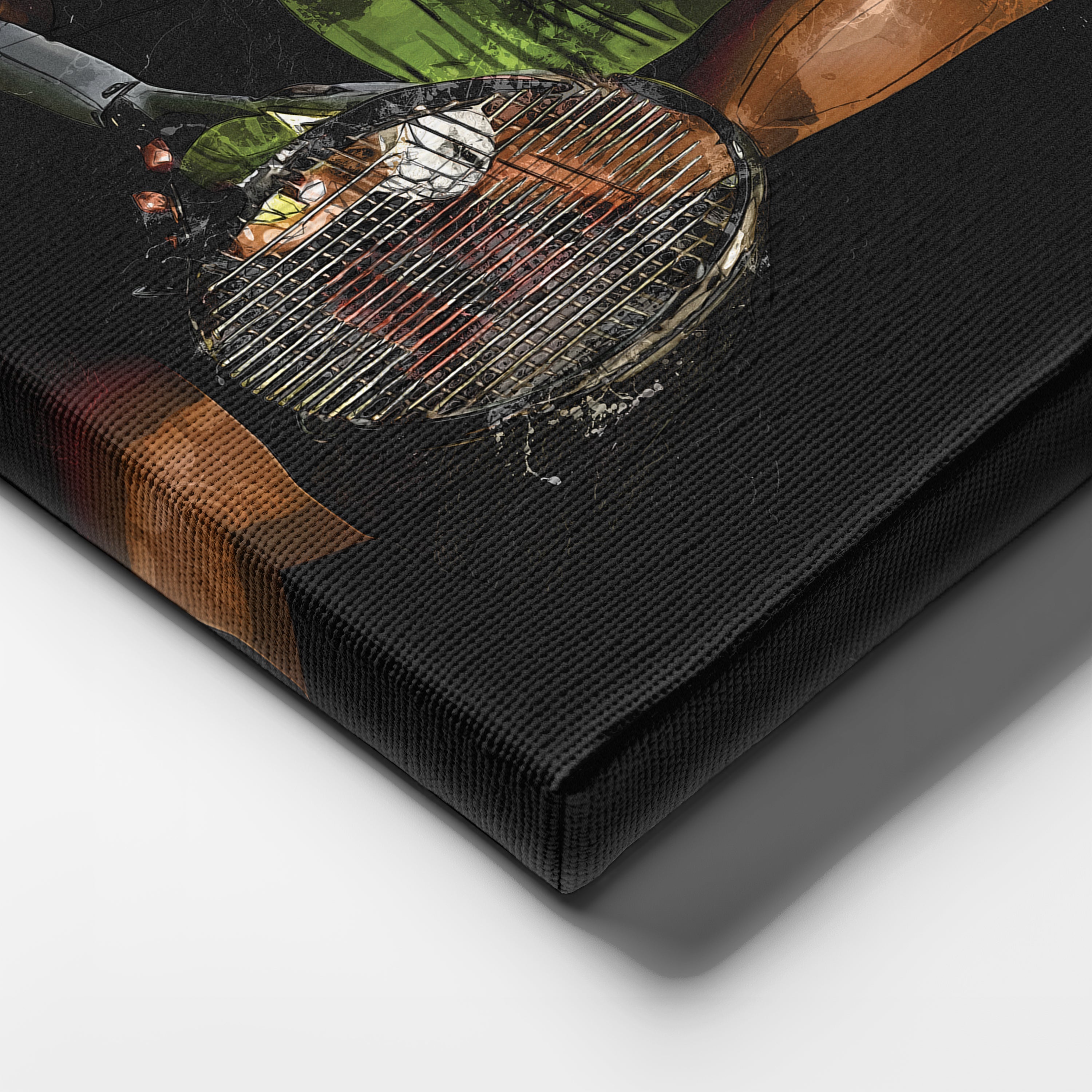 Serena Williams Canvas Art – Tennis Legend Wall Decor