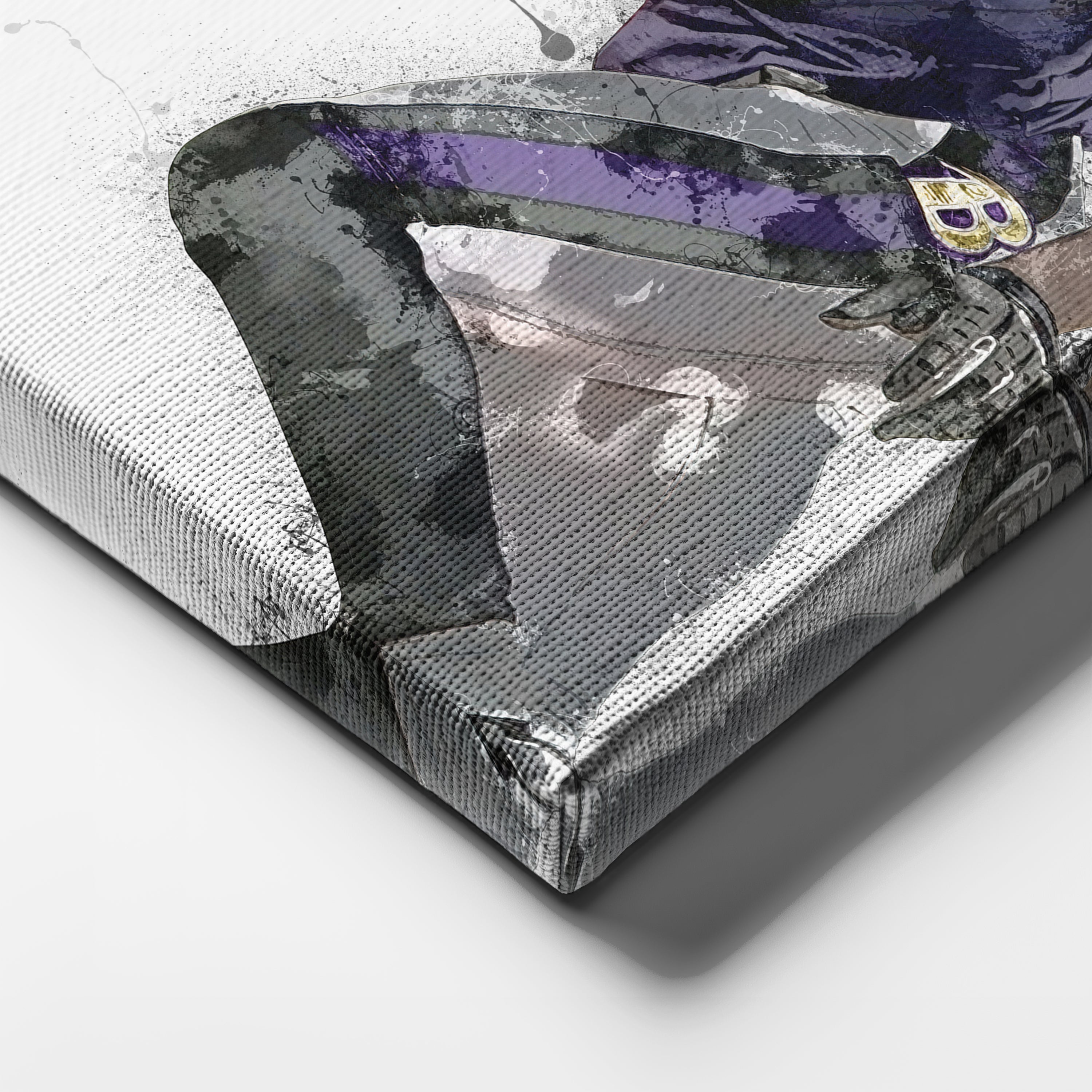 Ed Reed Canvas Art – Baltimore Ravens Wall Decor