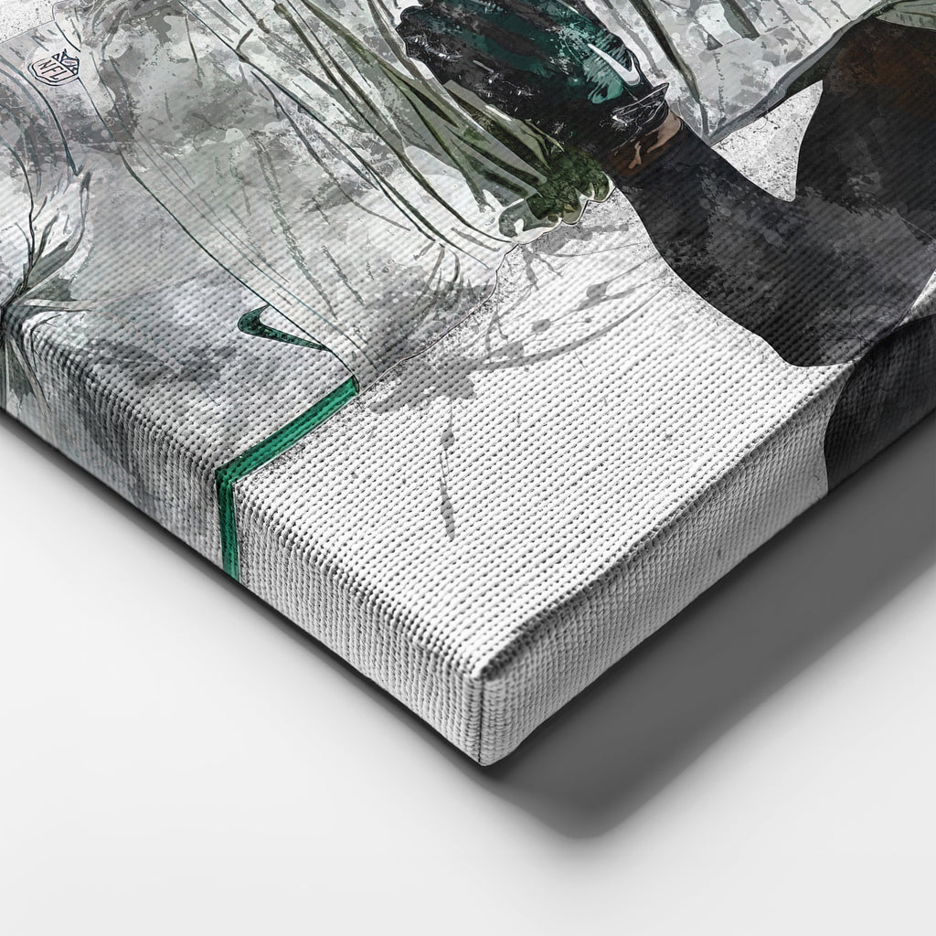 Sauce Gardner Canvas Art – New York Jets Wall Decor