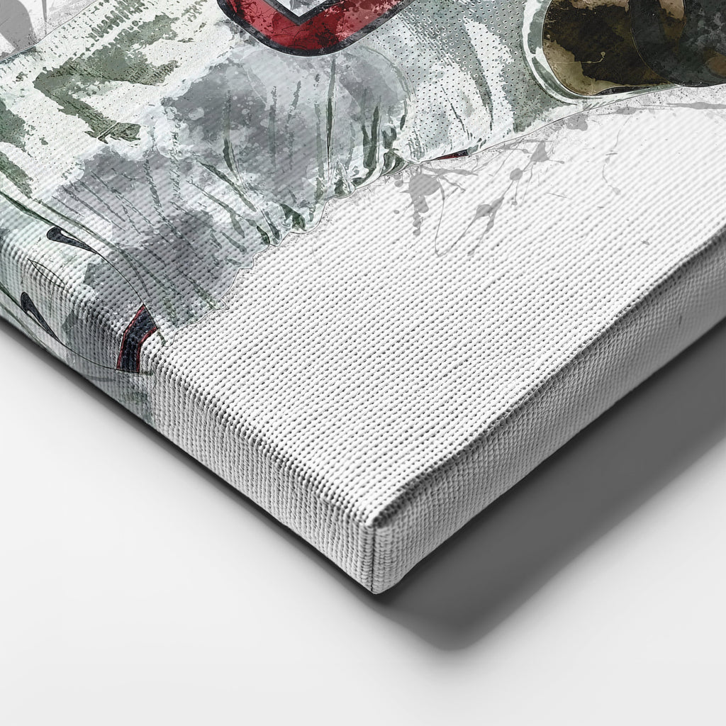 J.J. Watt Canvas Art – Houston Texans Wall Decor