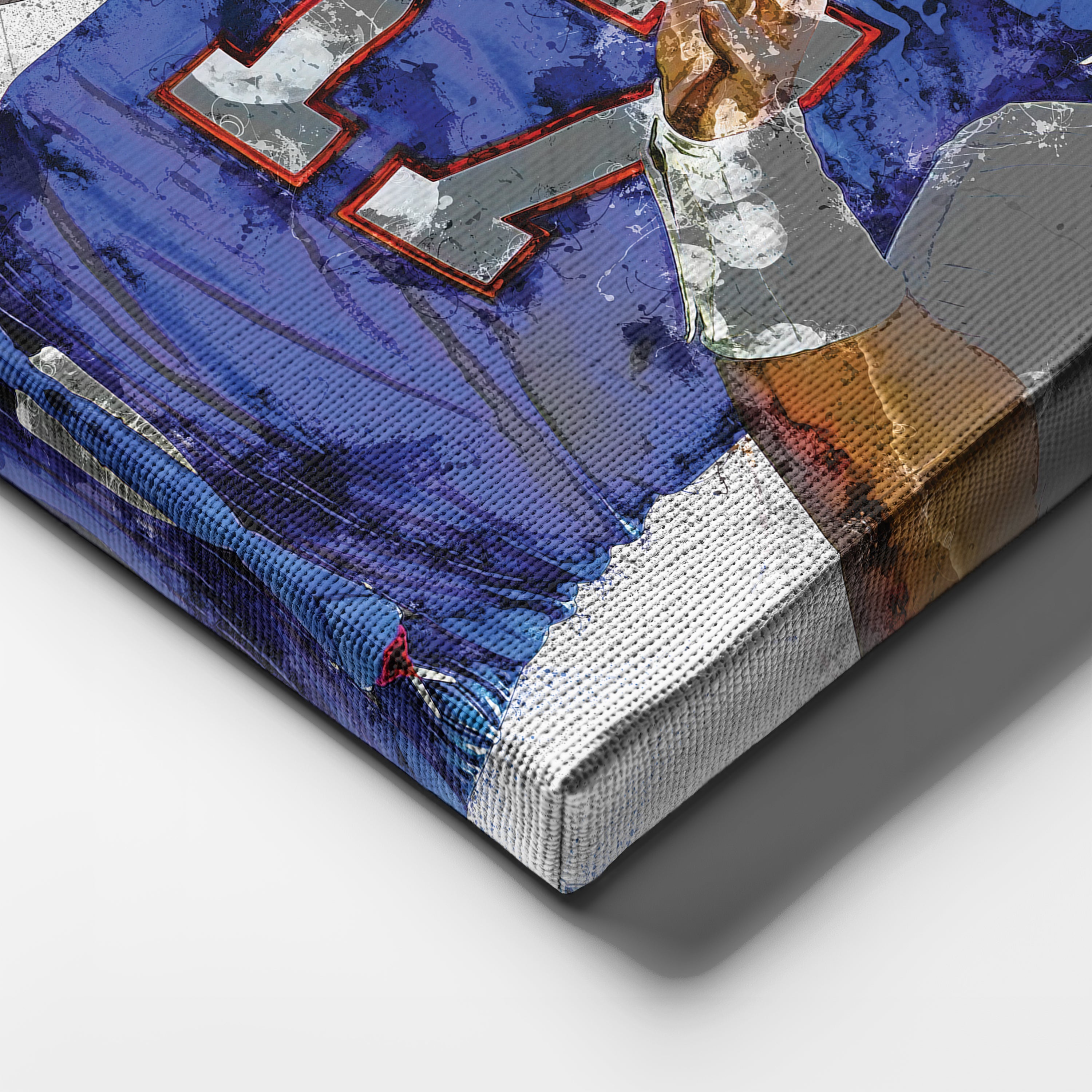 Josh Allen Canvas Art – Buffalo Bills Wall Decor