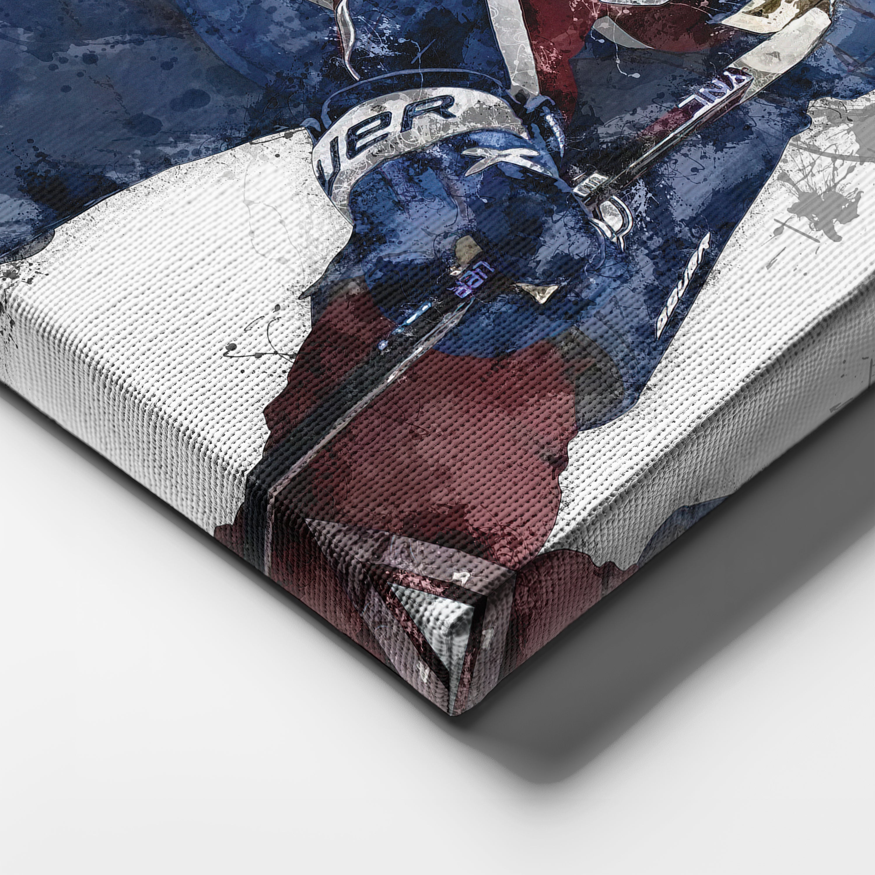 Cale Makar Canvas Art – Colorado Avalanche Wall Decor