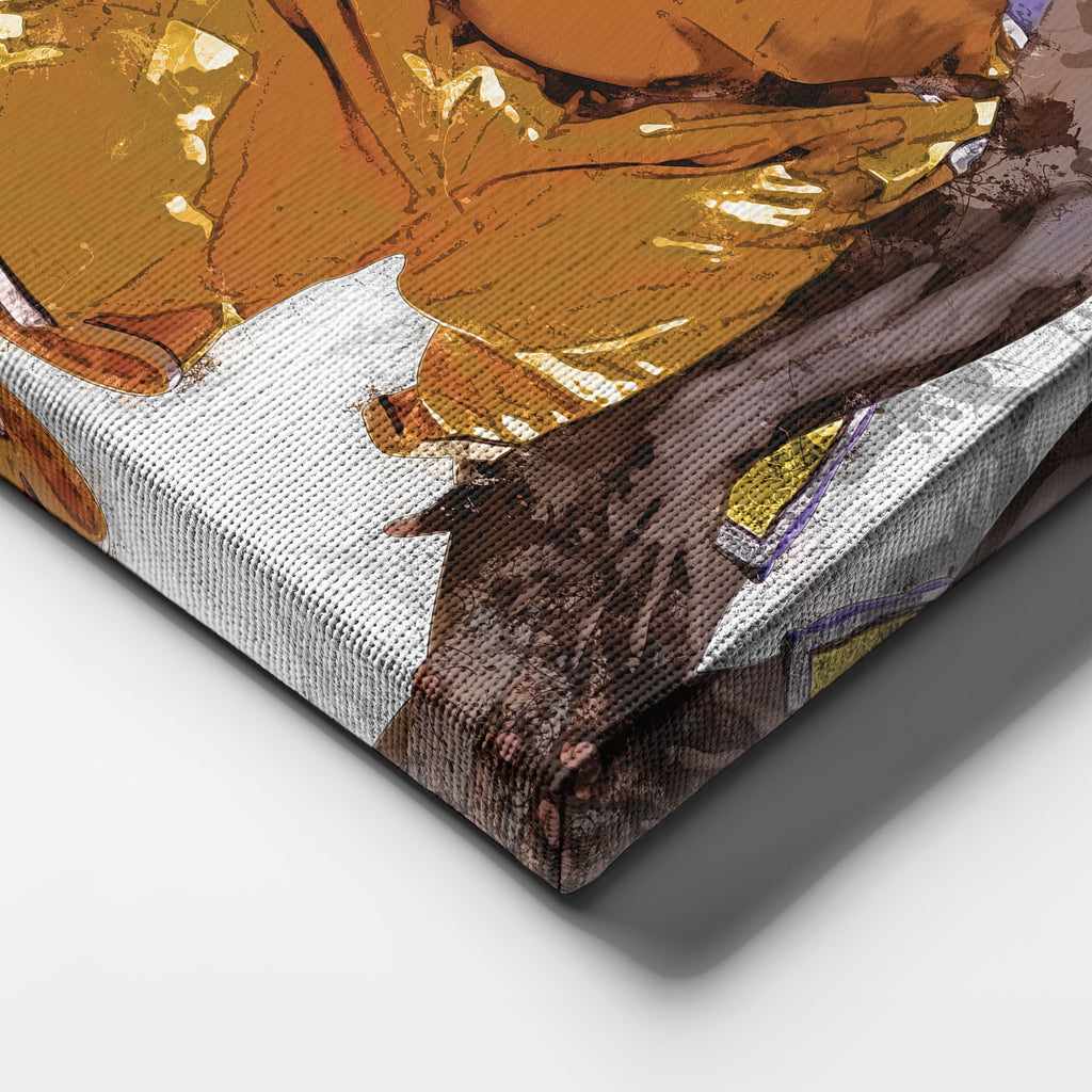 Shaquille O'Neal Canvas Art – Los Angeles Lakers Wall Decor