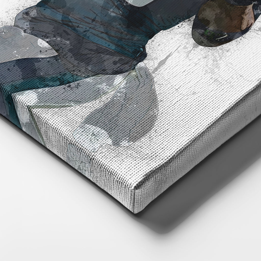 Saquon Barkley Canvas Art - Philadelphia Eagles Wall Decor