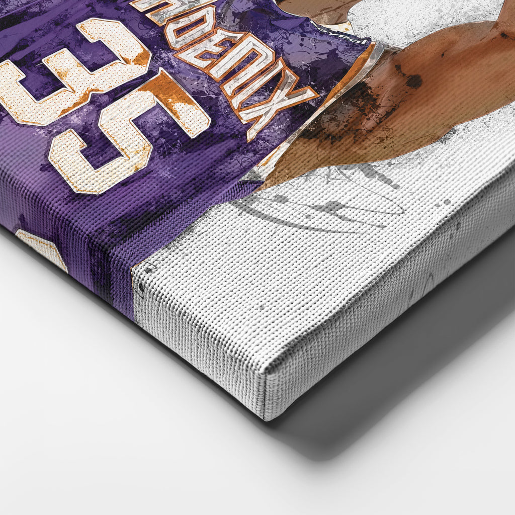 Kevin Durant Canvas Art – Phoenix Suns Wall Decor