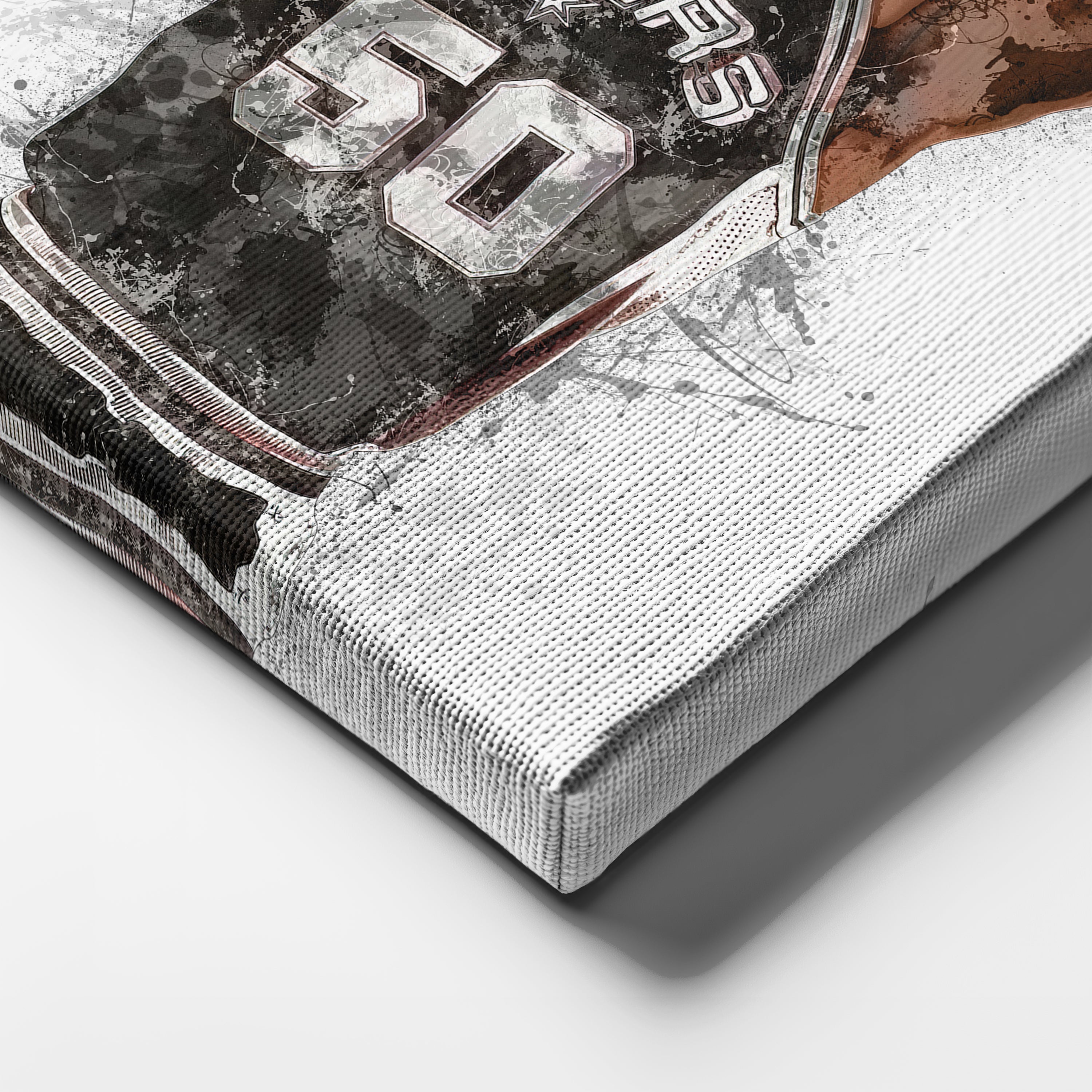 David Robinson Canvas Art – San Antonio Spurs Wall Decor