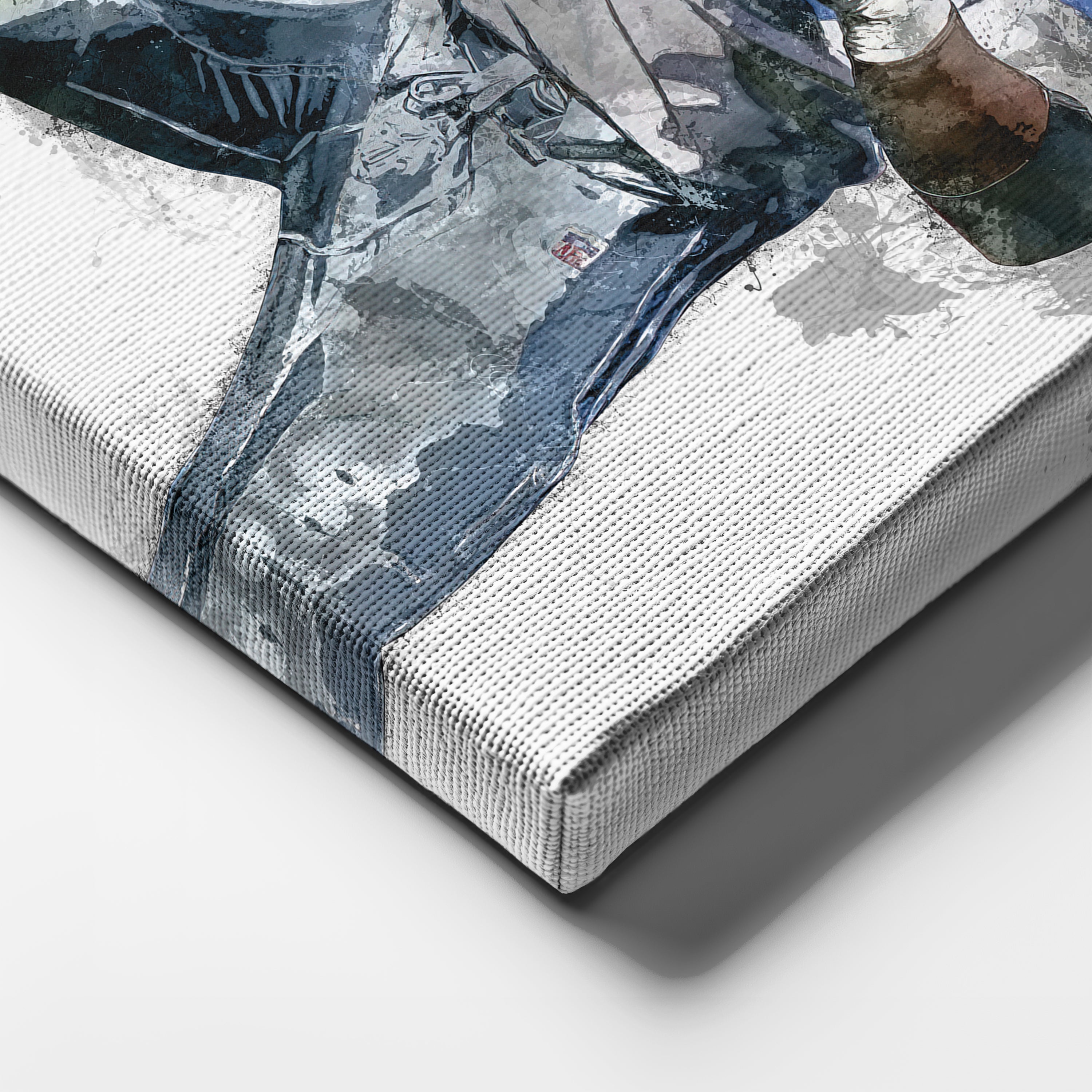 Barry Sanders Canvas Art – Detroit Lions Wall Decor