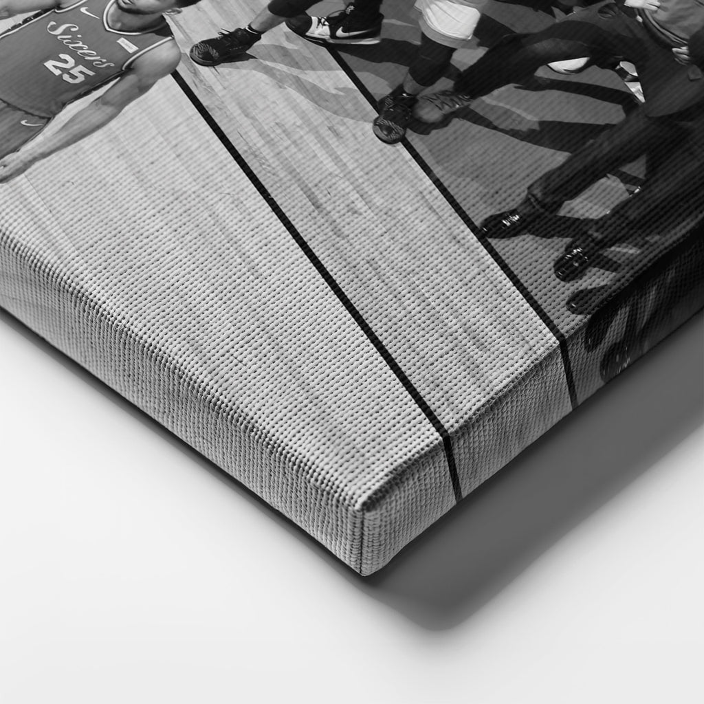 Kawhi Leonard Canvas Art – Raptors Game 7 Wall Decor