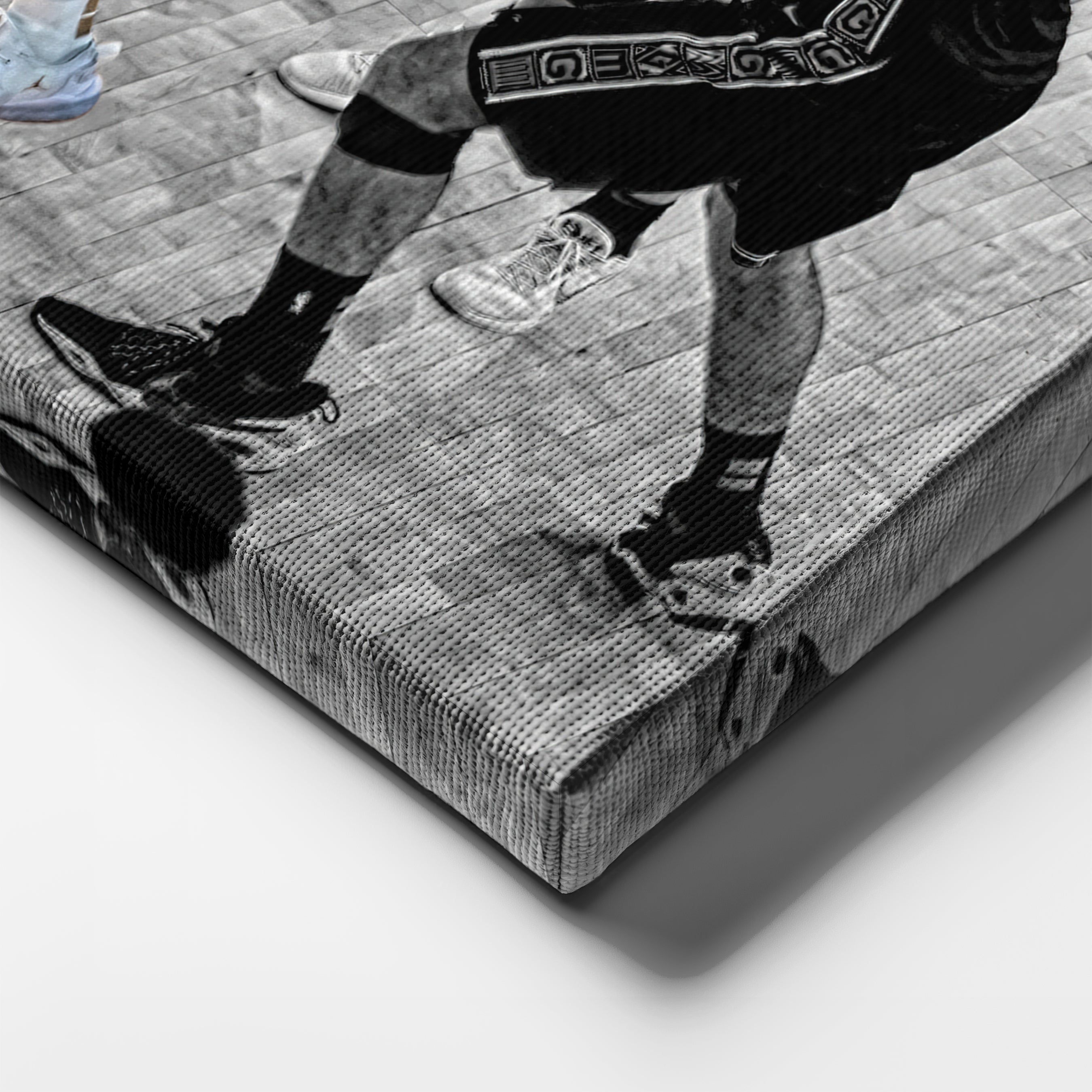 Luka Doncic Canvas Art – Game Winner Floater Decor