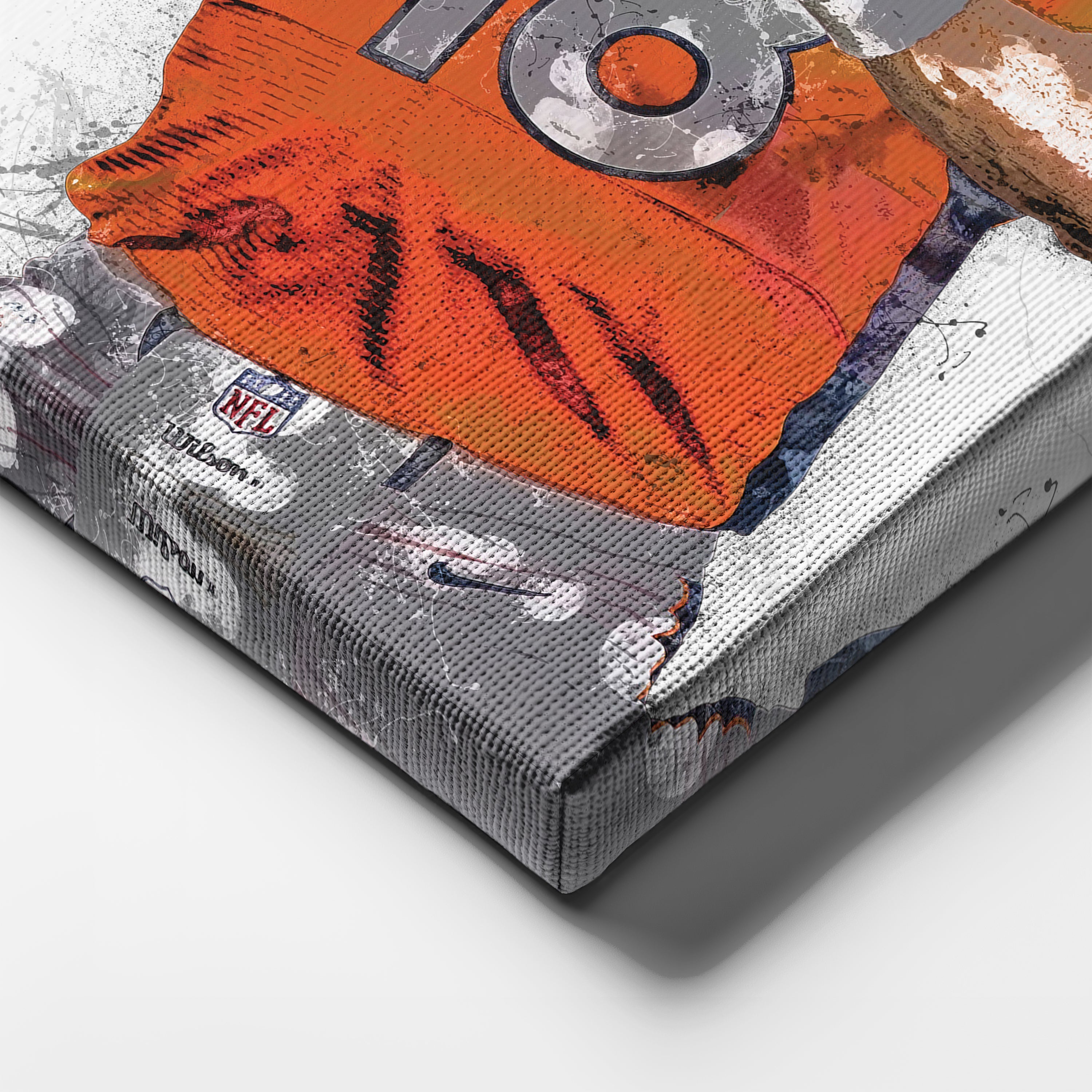 Peyton Manning Canvas Art – Denver Broncos Wall Decor