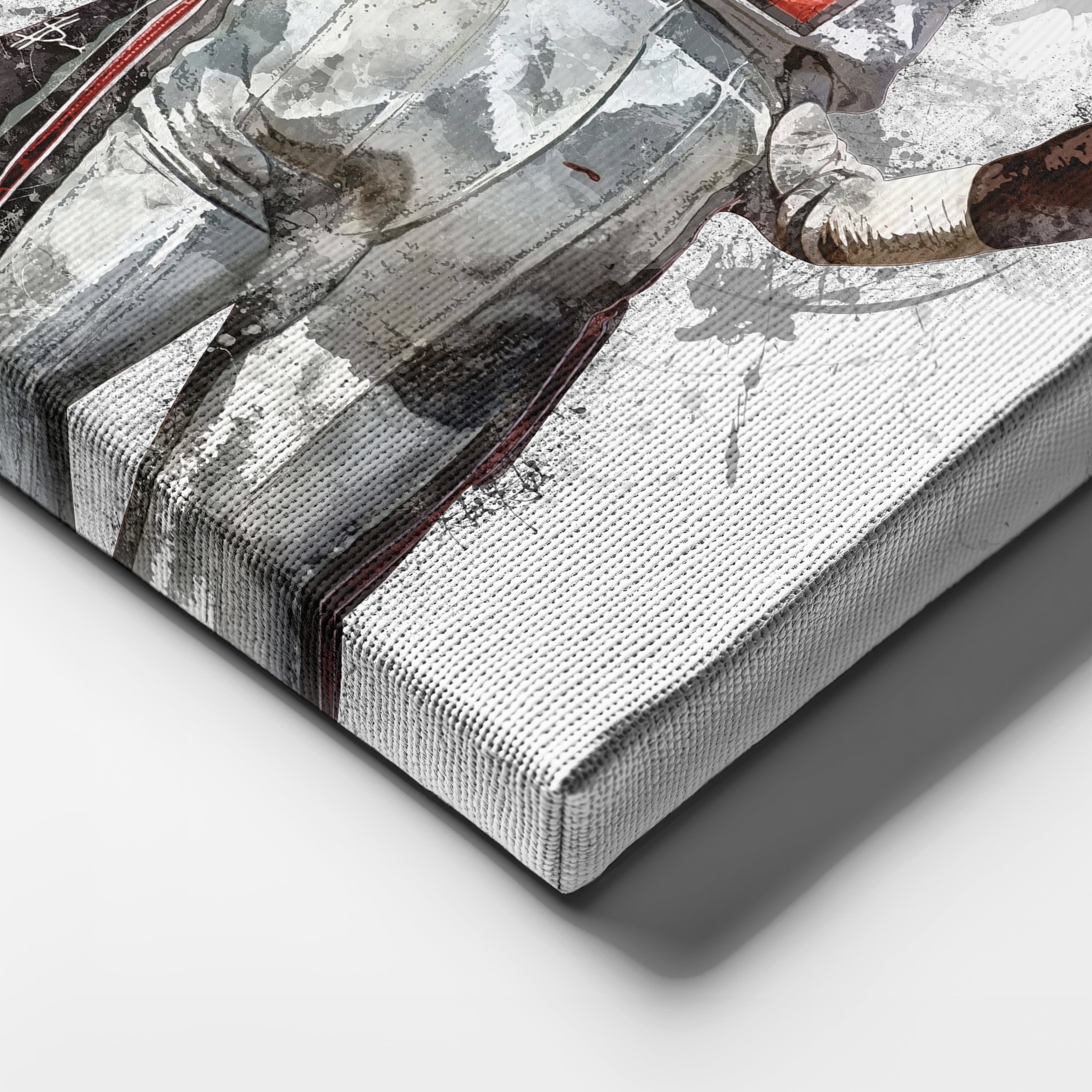 Deion Sanders Canvas Art – Atlanta Falcons Wall Decor