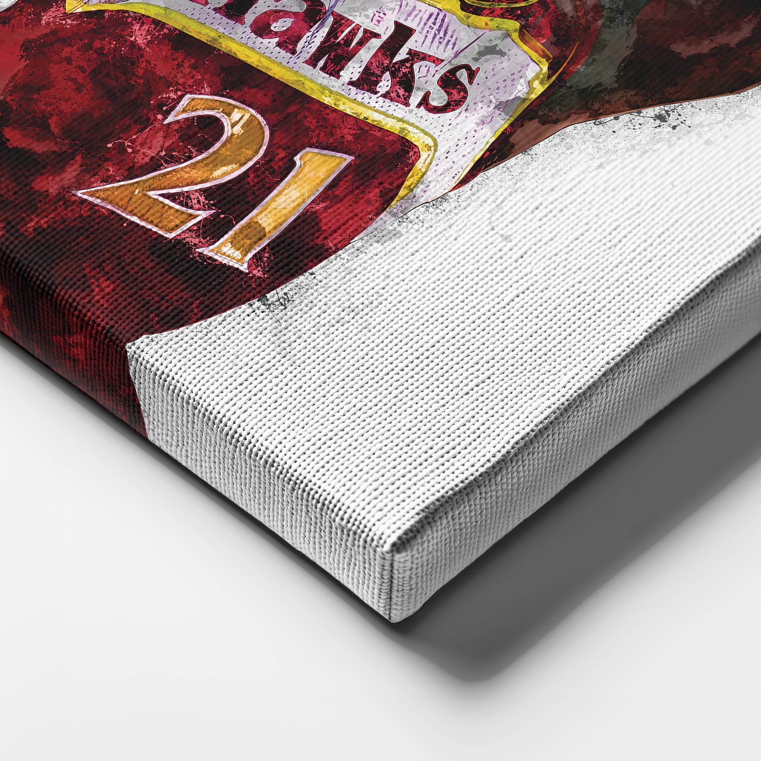 Dominique Wilkins Canvas Art – Atlanta Hawks Wall Decor
