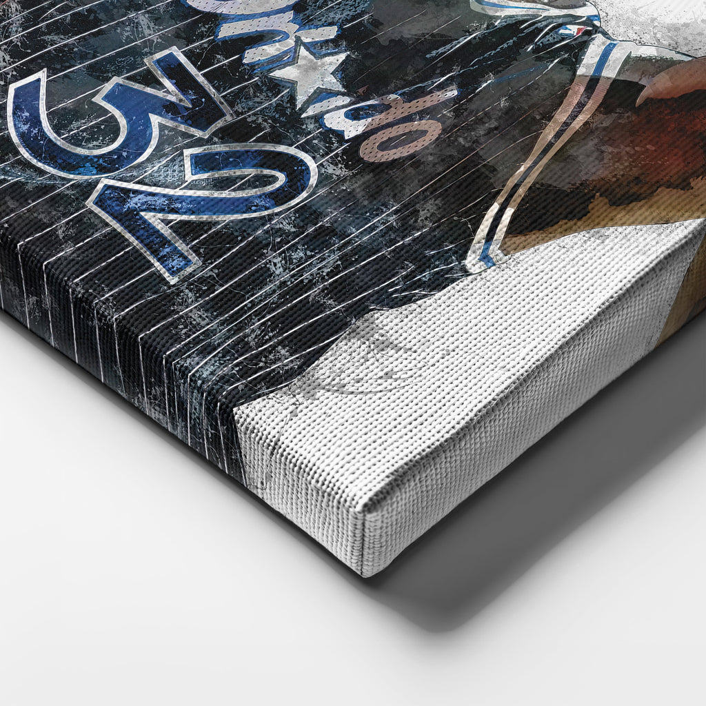 Shaquille O'Neal Canvas Art – Orlando Magic Wall Decor